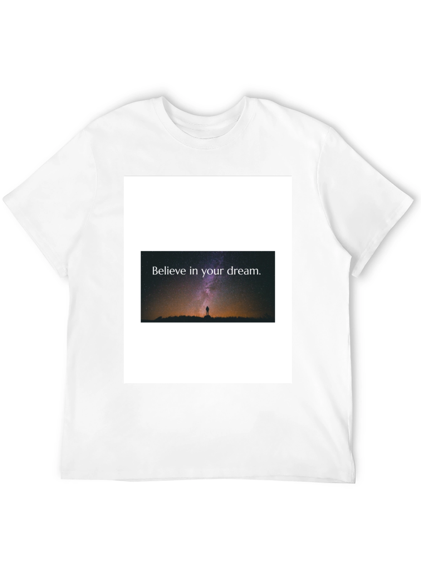 Believe in Your Dream Black T-Shirt