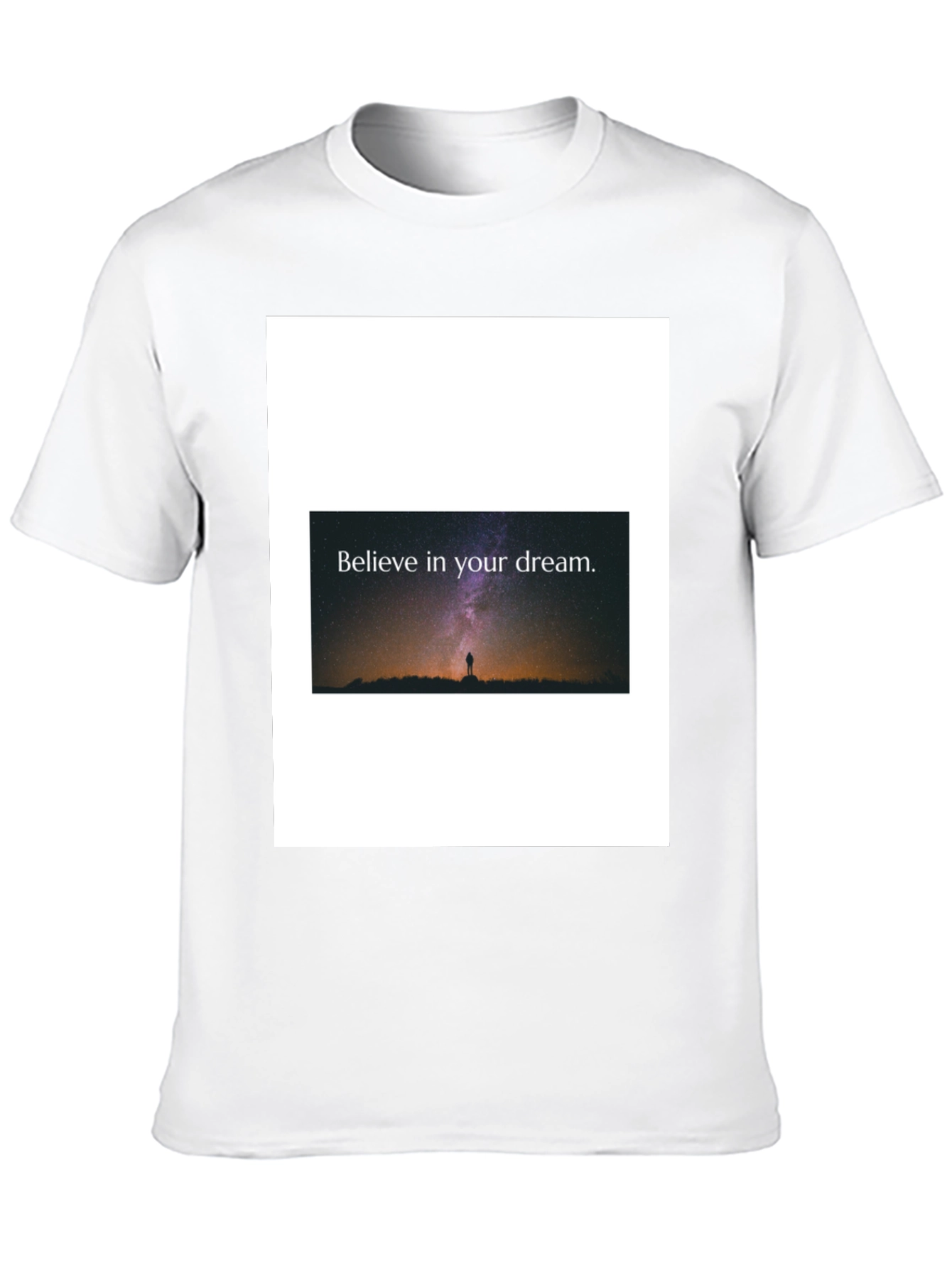 Believe in Your Dream Black T-Shirt