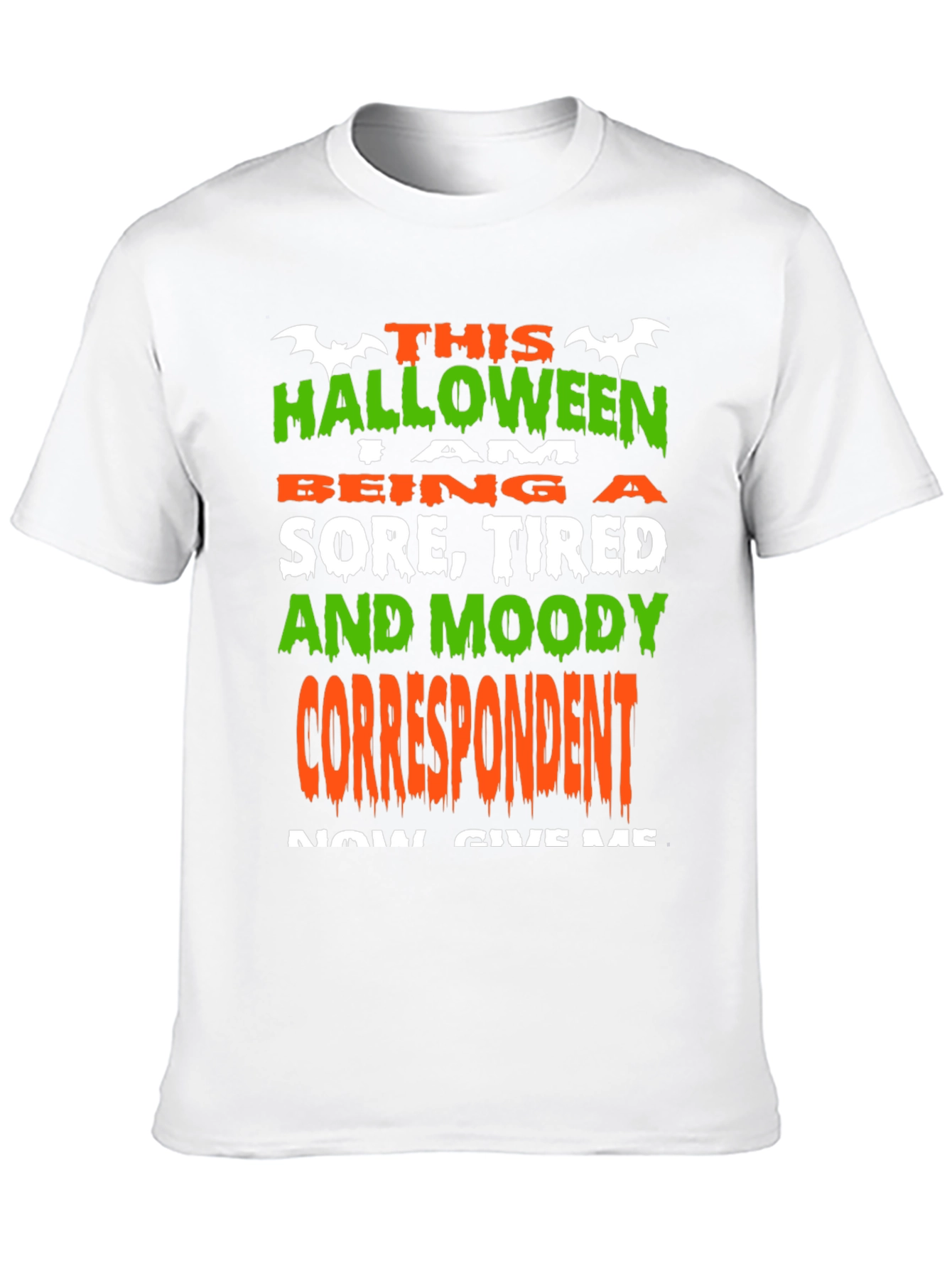 Funny Halloween Correspondent T-Shirt