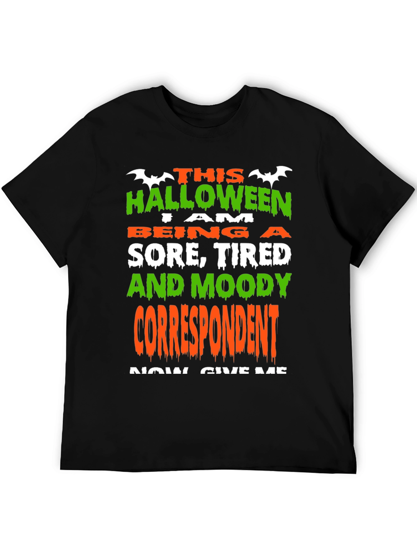 Funny Halloween Correspondent T-Shirt