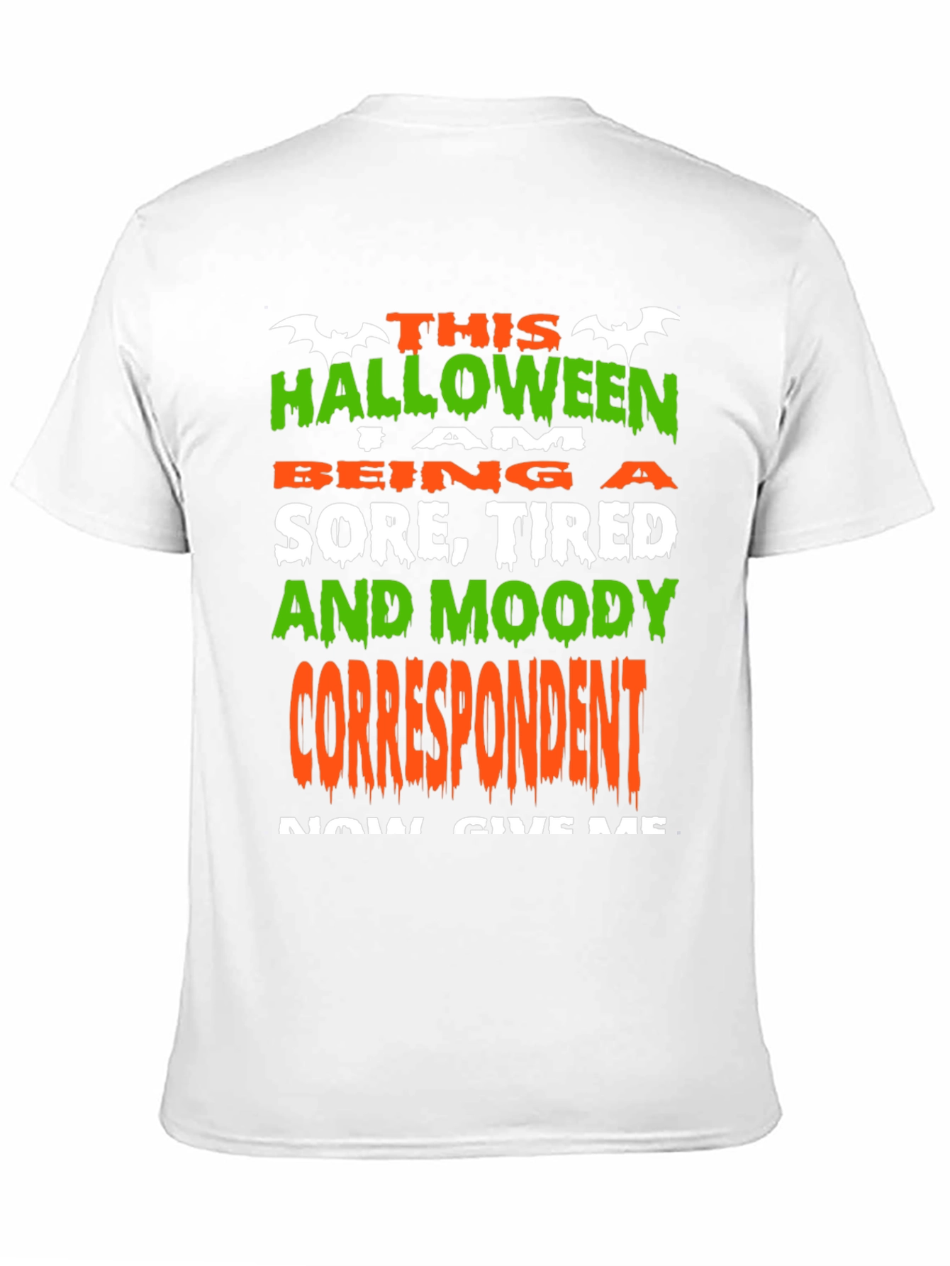 Funny Halloween Correspondent T-Shirt