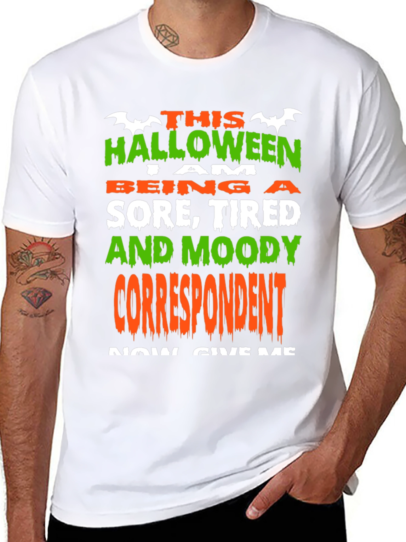 Funny Halloween Correspondent T-Shirt