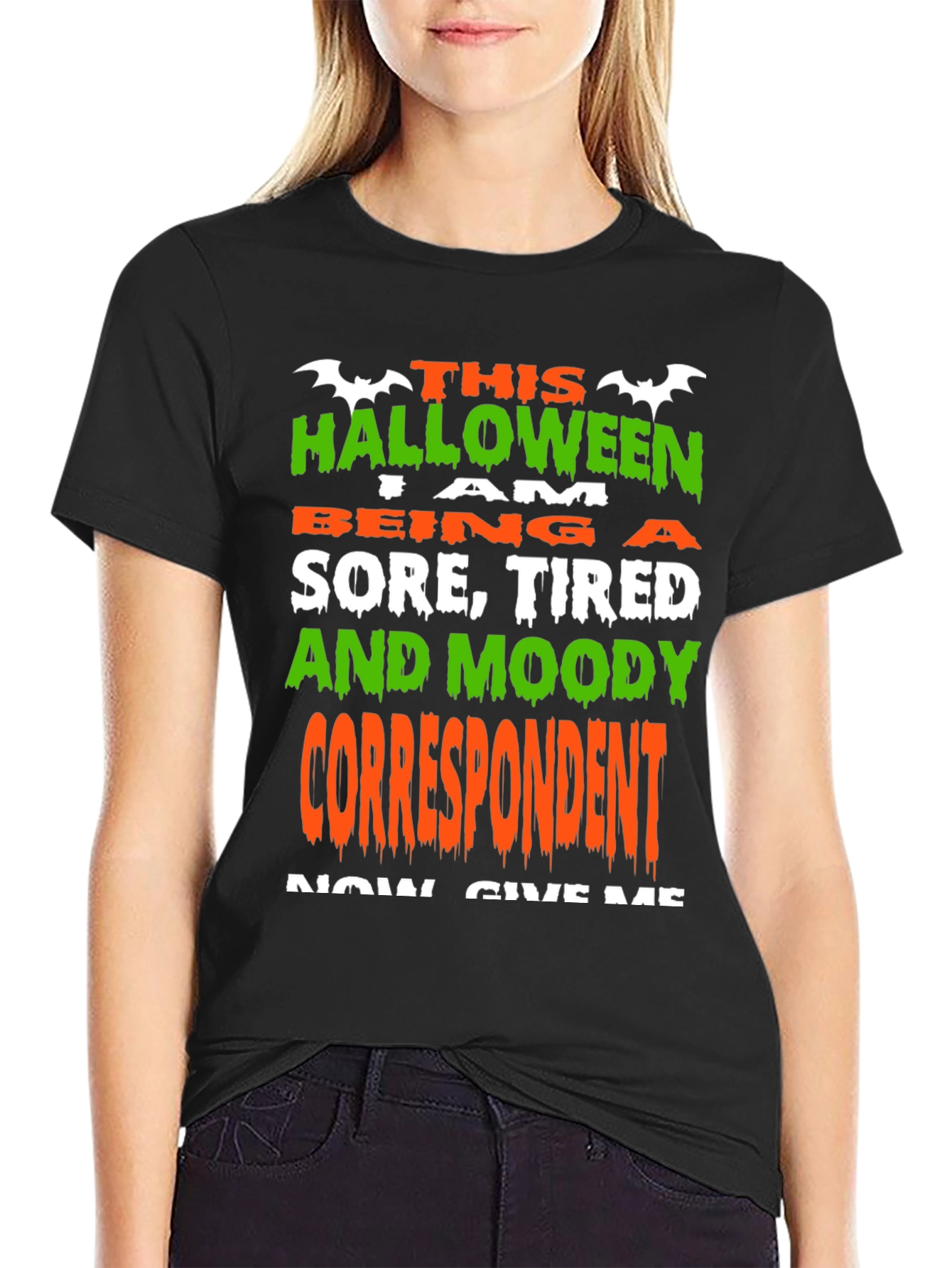 Funny Halloween Correspondent T-Shirt