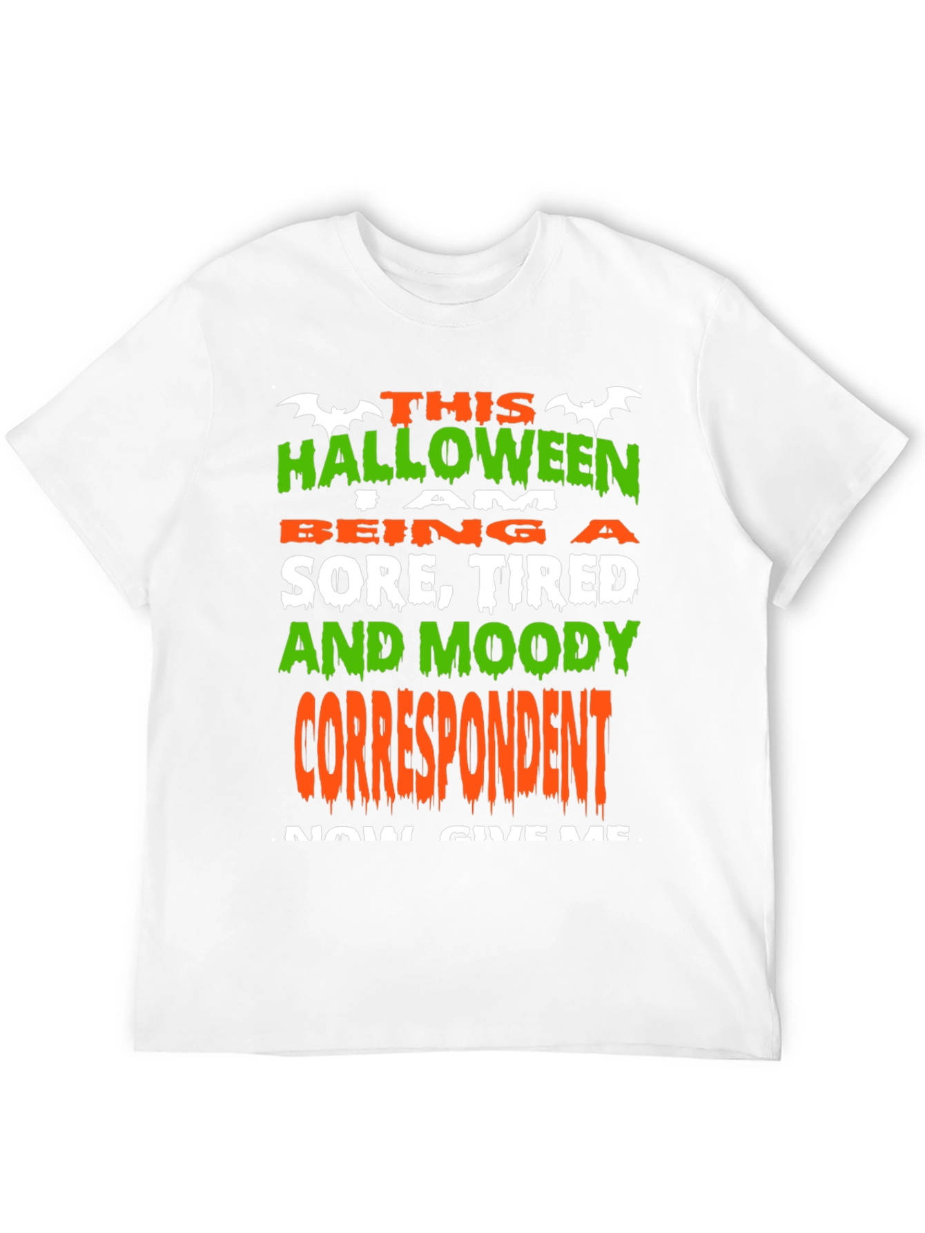 Funny Halloween Correspondent T-Shirt