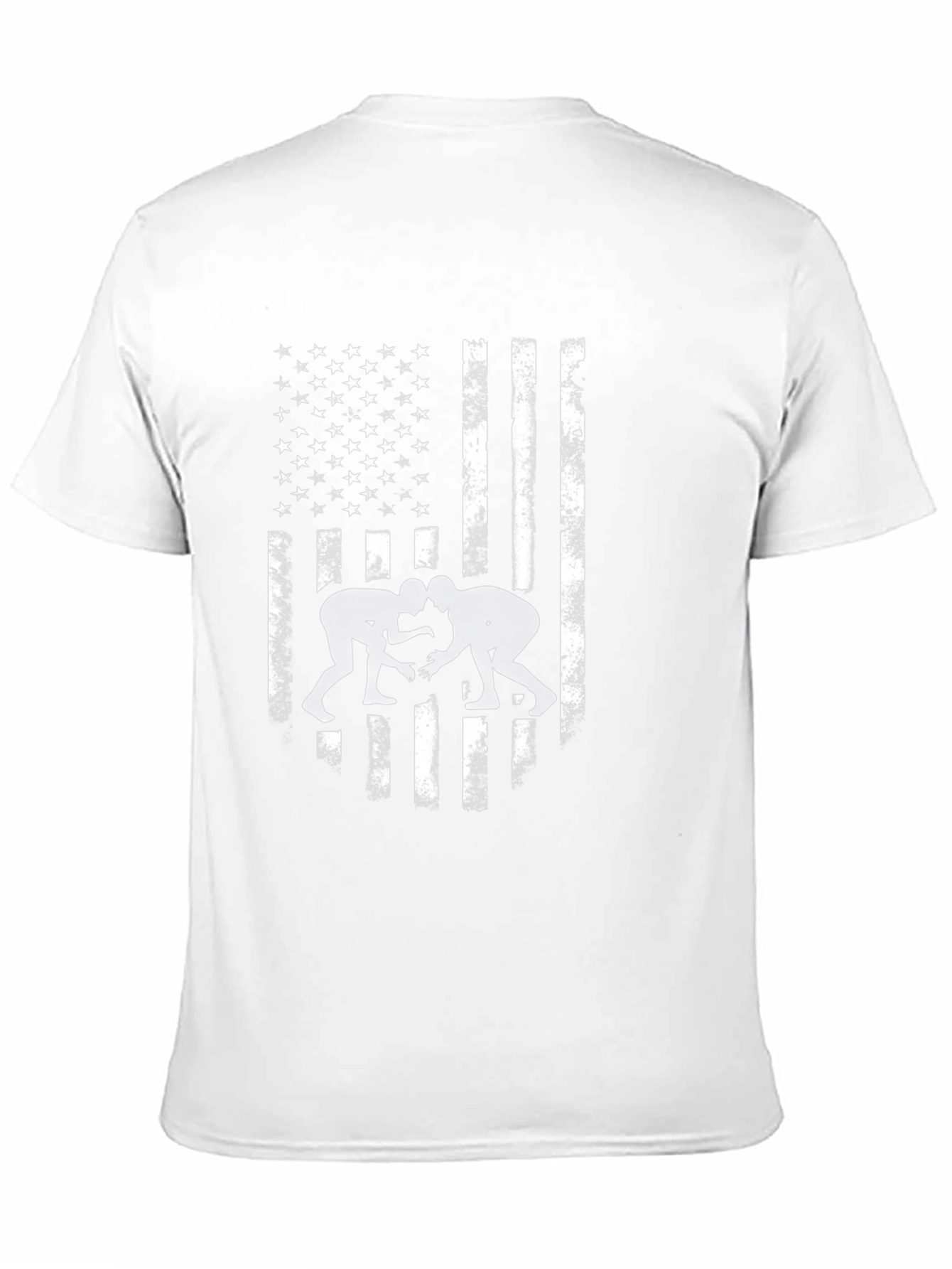 Wrestling USA Flag Graphic Tee