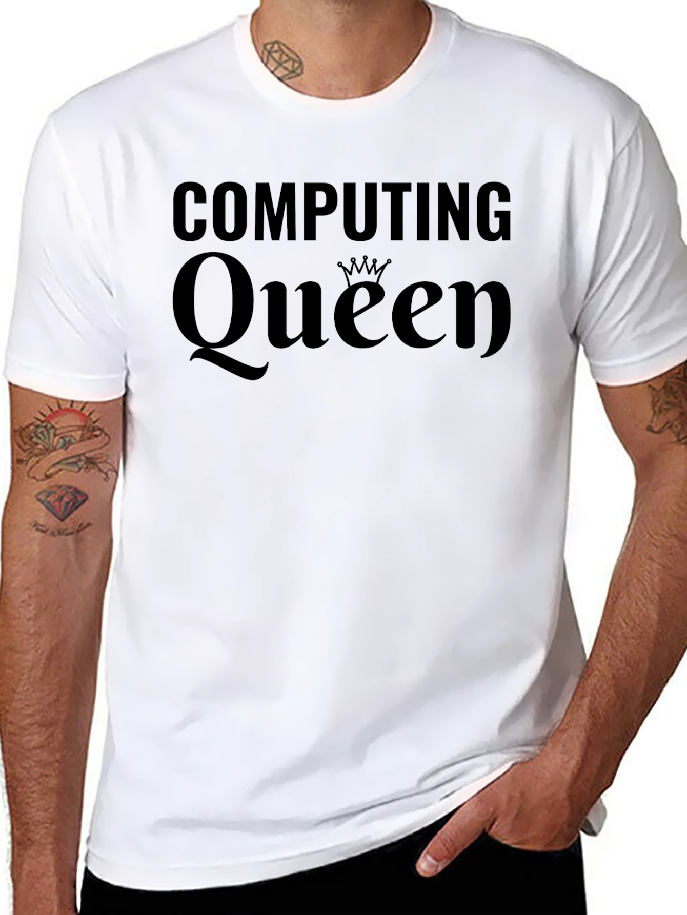 Computing Queen Graphic T-Shirt - Stylish & Comfy
