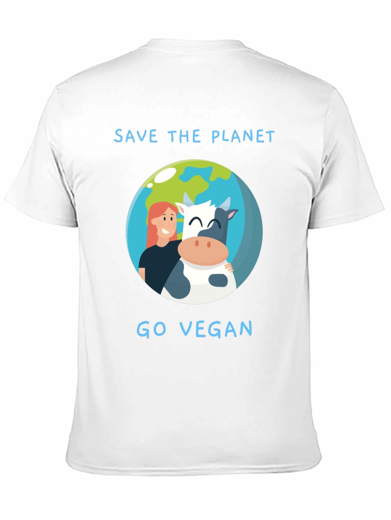 Vegan Save Planet T-Shirt