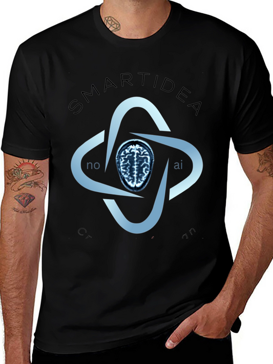 Smart Idea Brain Scan Graphic Tee - Stylish & Unique
