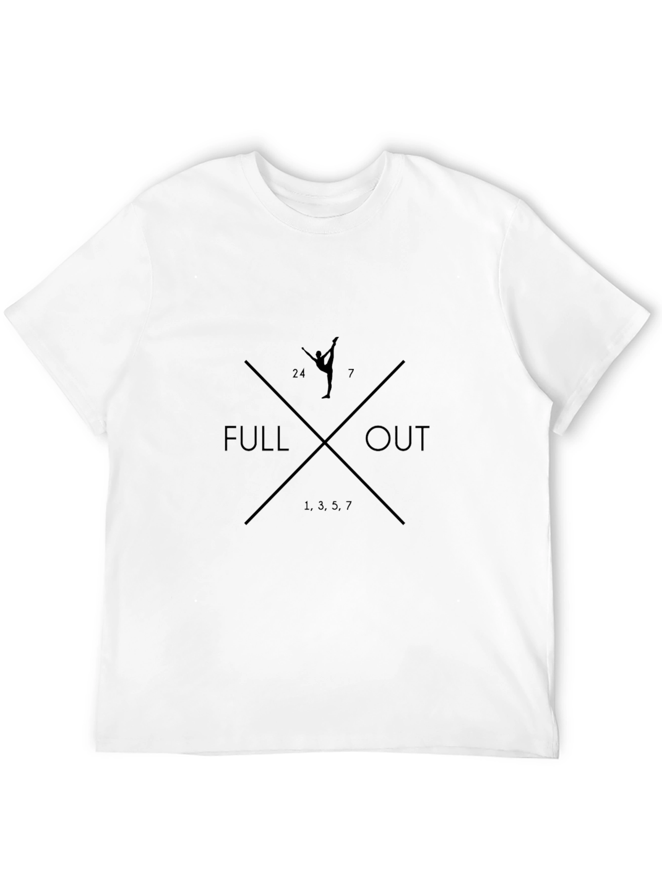 Full Out Graphic T-Shirt - Gymnastics Inspired Design