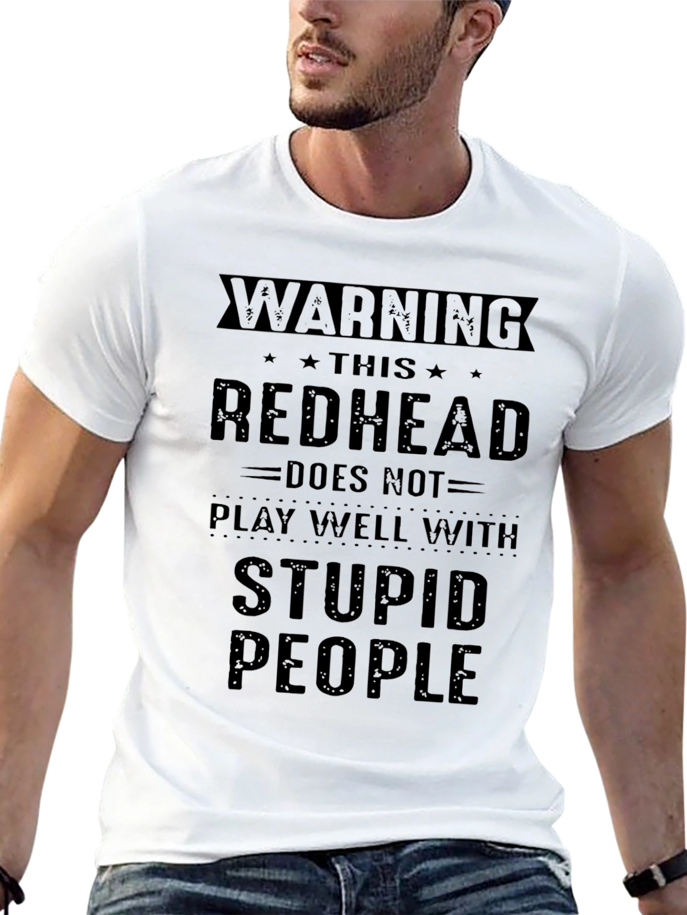 Warning Redhead T-Shirt