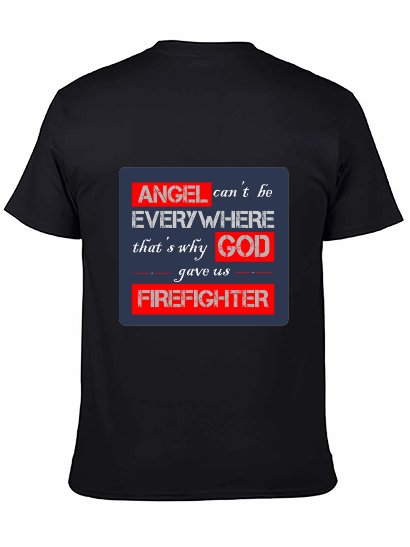 Firefighter Angel T-Shirt - Heroic Tribute