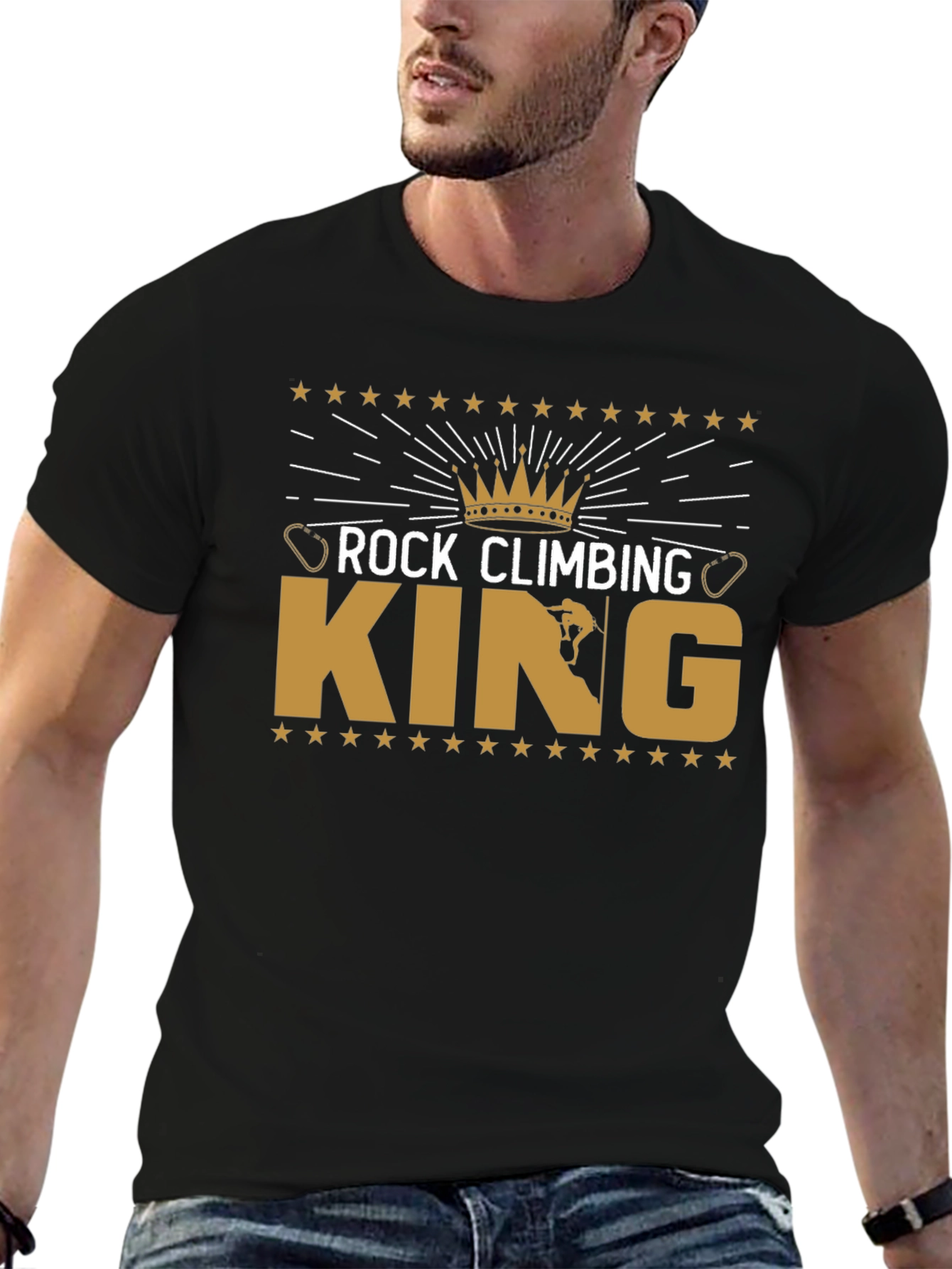 Rock Climbing King T-Shirt