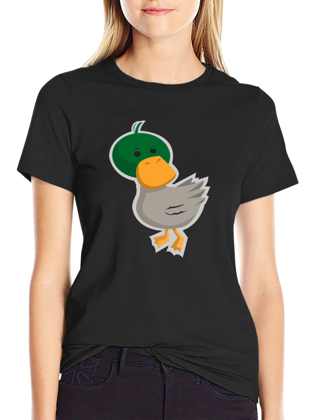 Cartoon Duck Graphic Tee