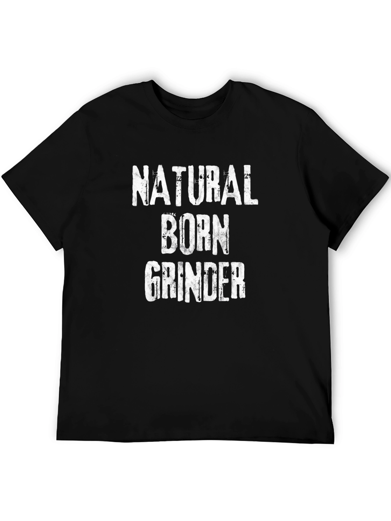 Natural Born Grinder Black T-Shirt