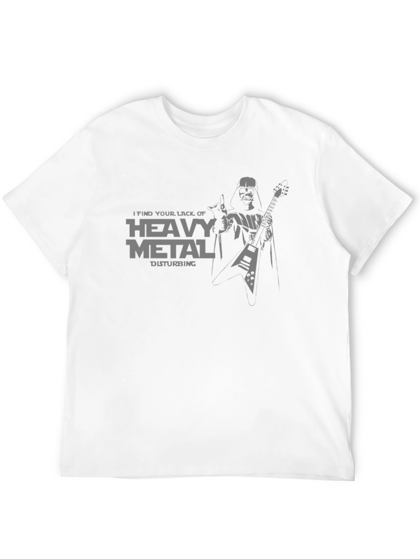 Darth Vader Heavy Metal Graphic T-Shirt