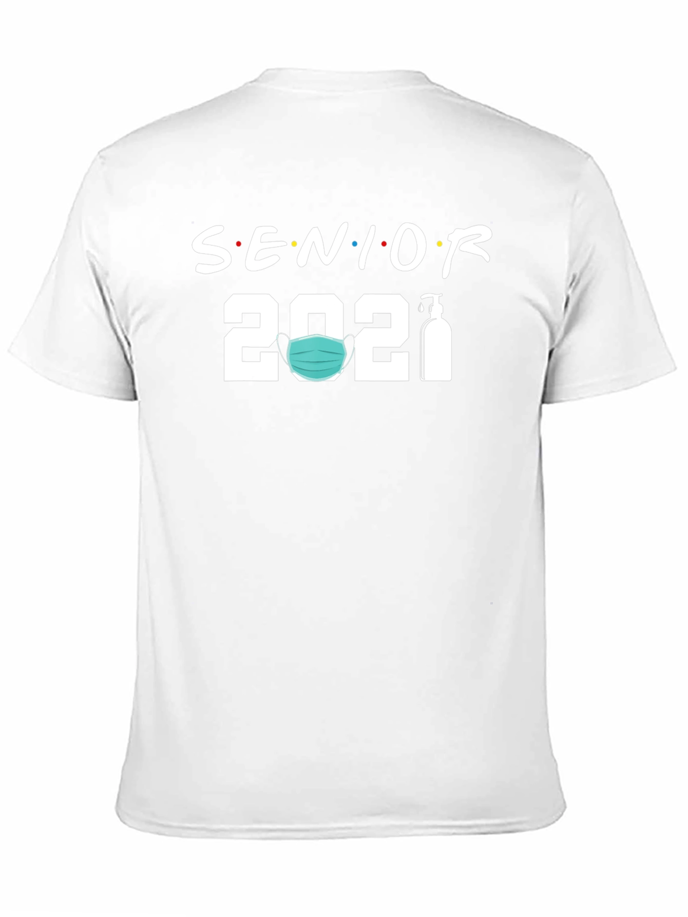 Senior 2021 Mask & Sanitizer T-Shirt