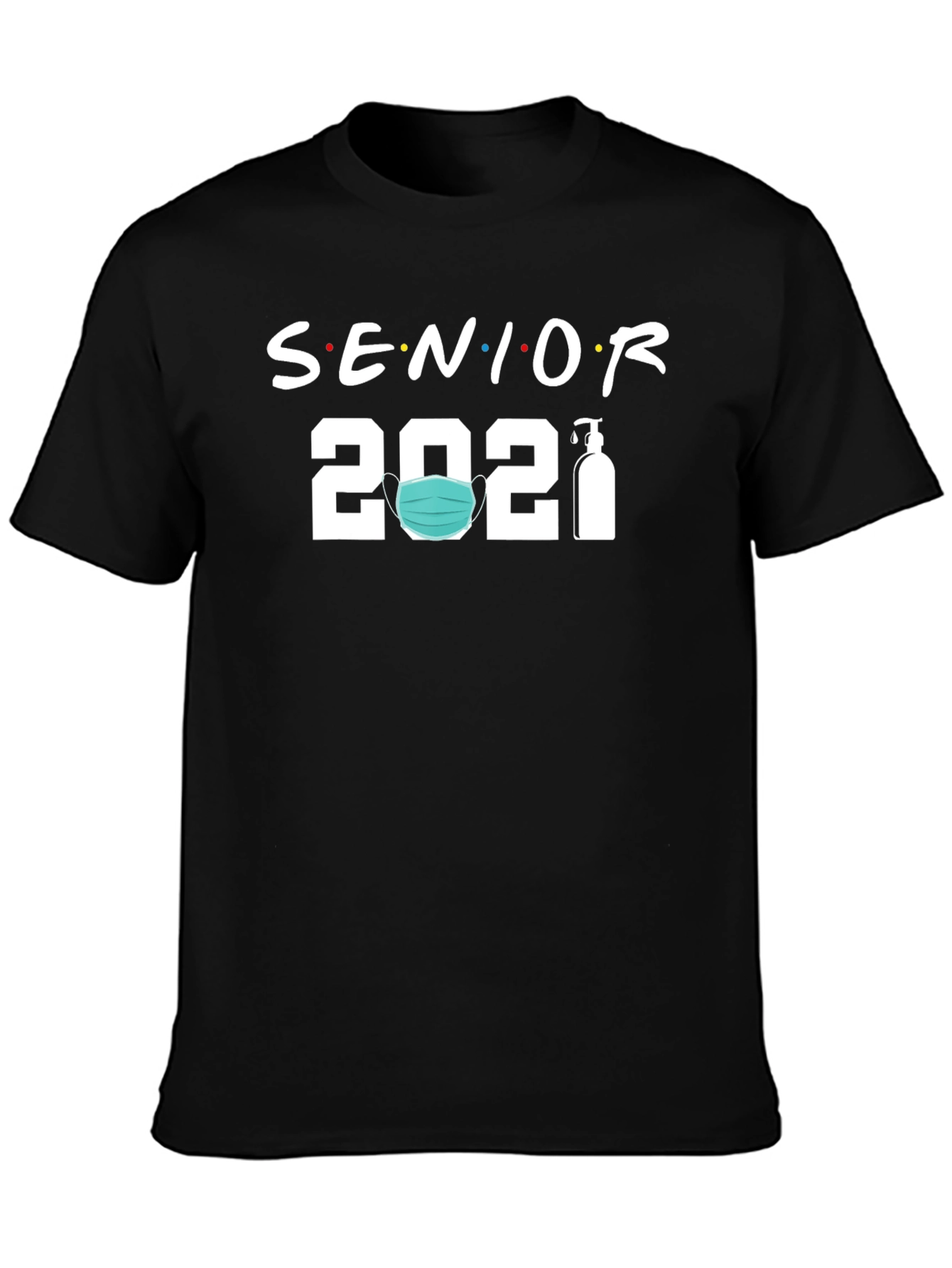 Senior 2021 Mask & Sanitizer T-Shirt