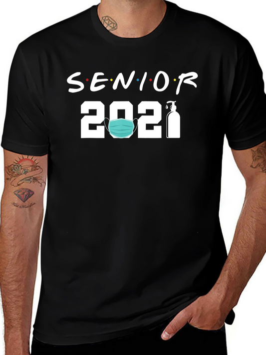 Senior 2021 Mask & Sanitizer T-Shirt