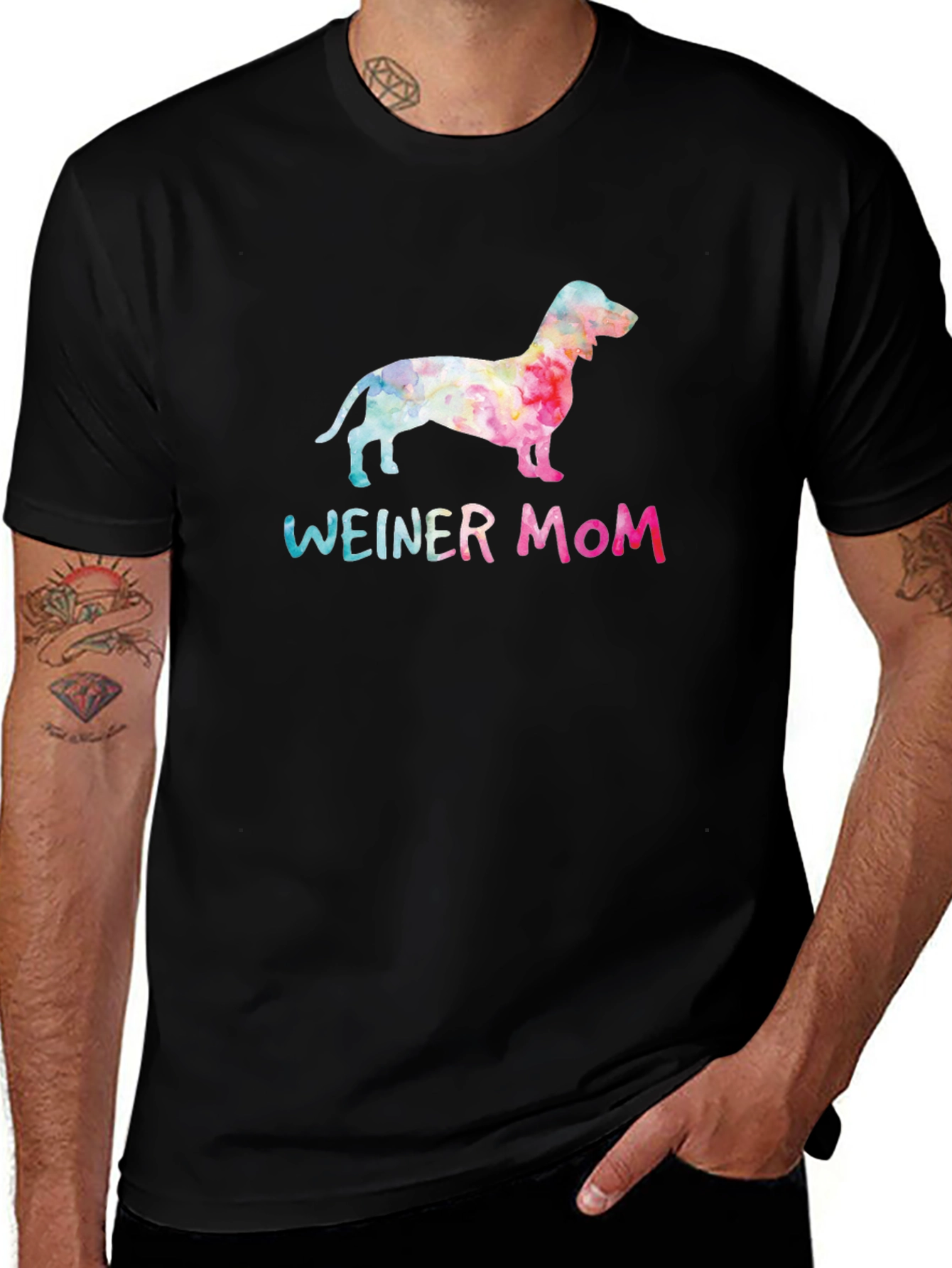 Weiner Mom Dog T-Shirt - Dachshund Lover