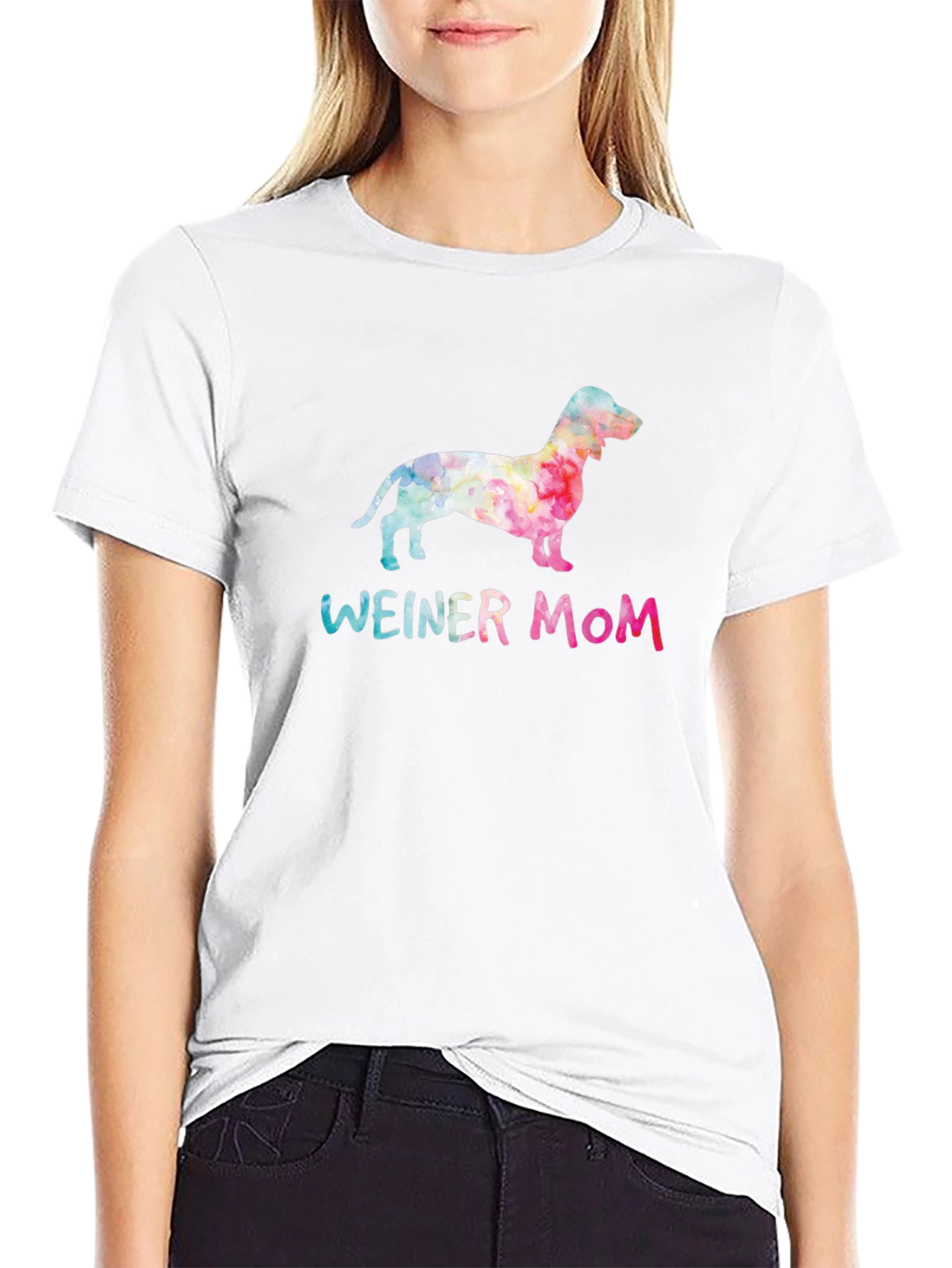 Weiner Mom Dog T-Shirt - Dachshund Lover