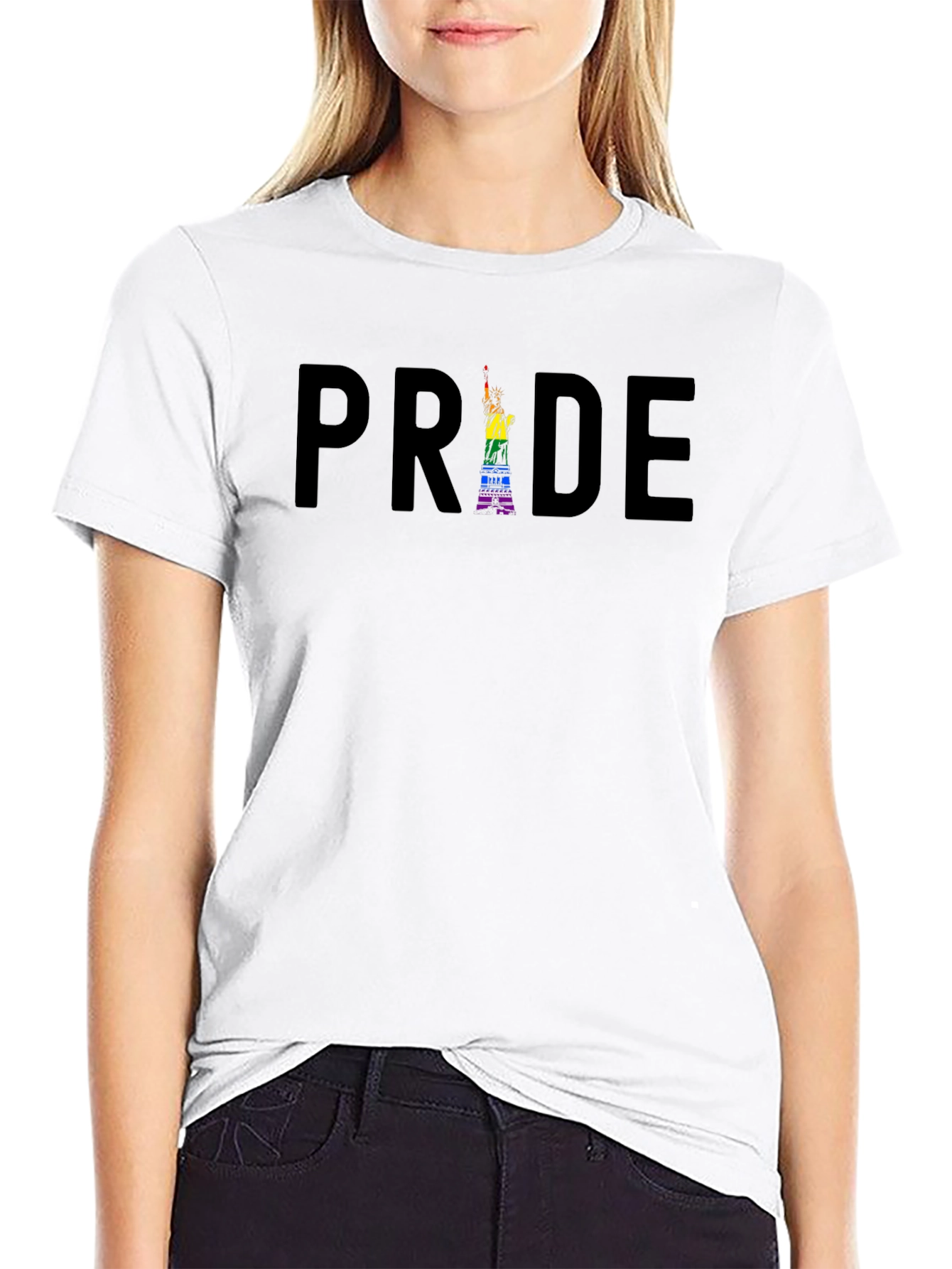 Pride Statue of Liberty Graphic Tee