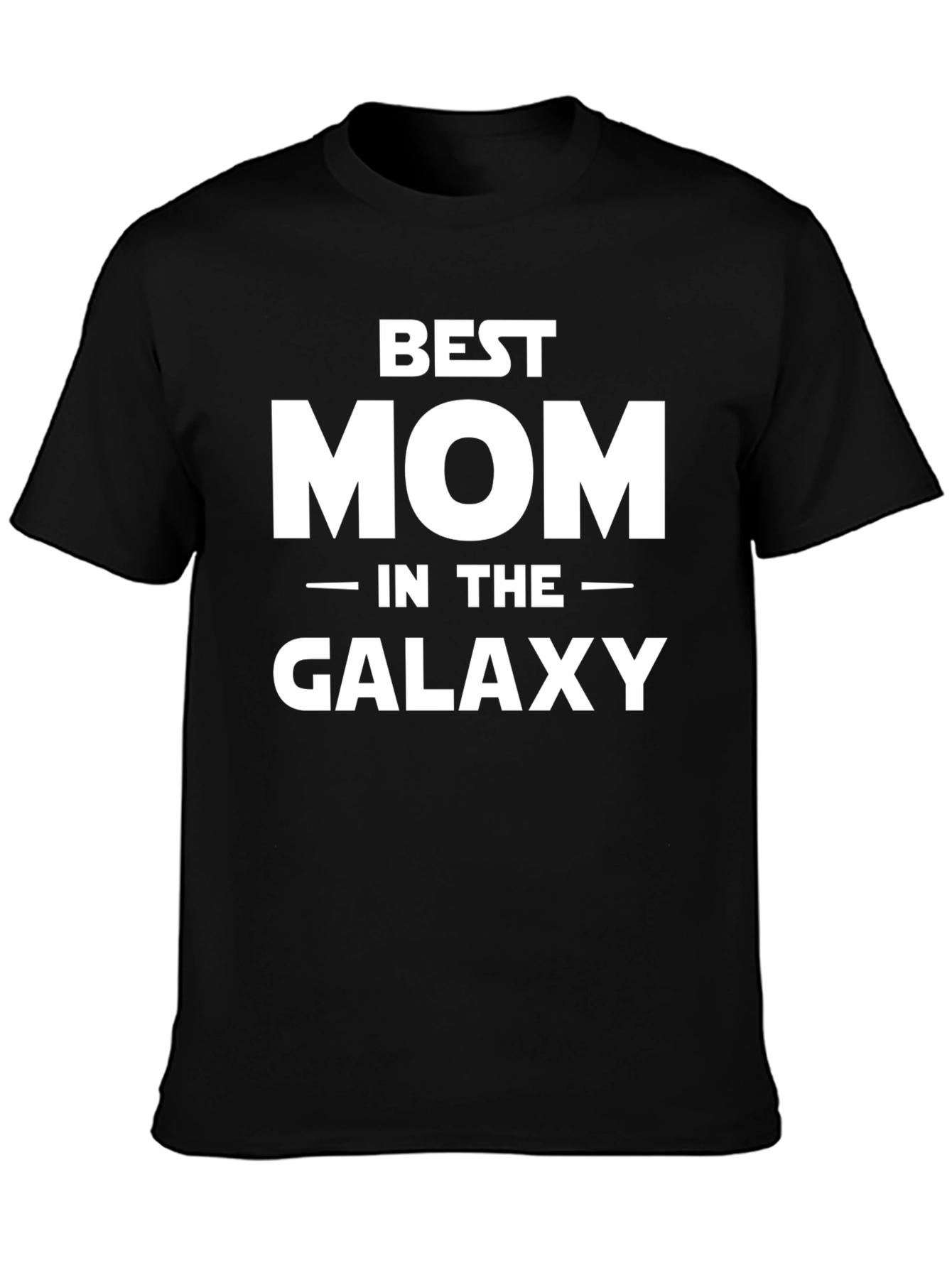 Best Mom in the Galaxy T-Shirt - Black