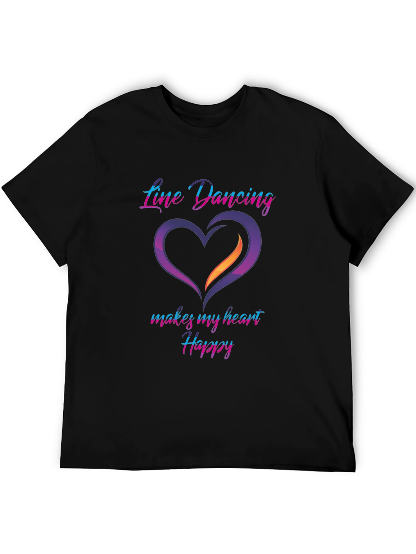 Line Dancing Heart T-Shirt
