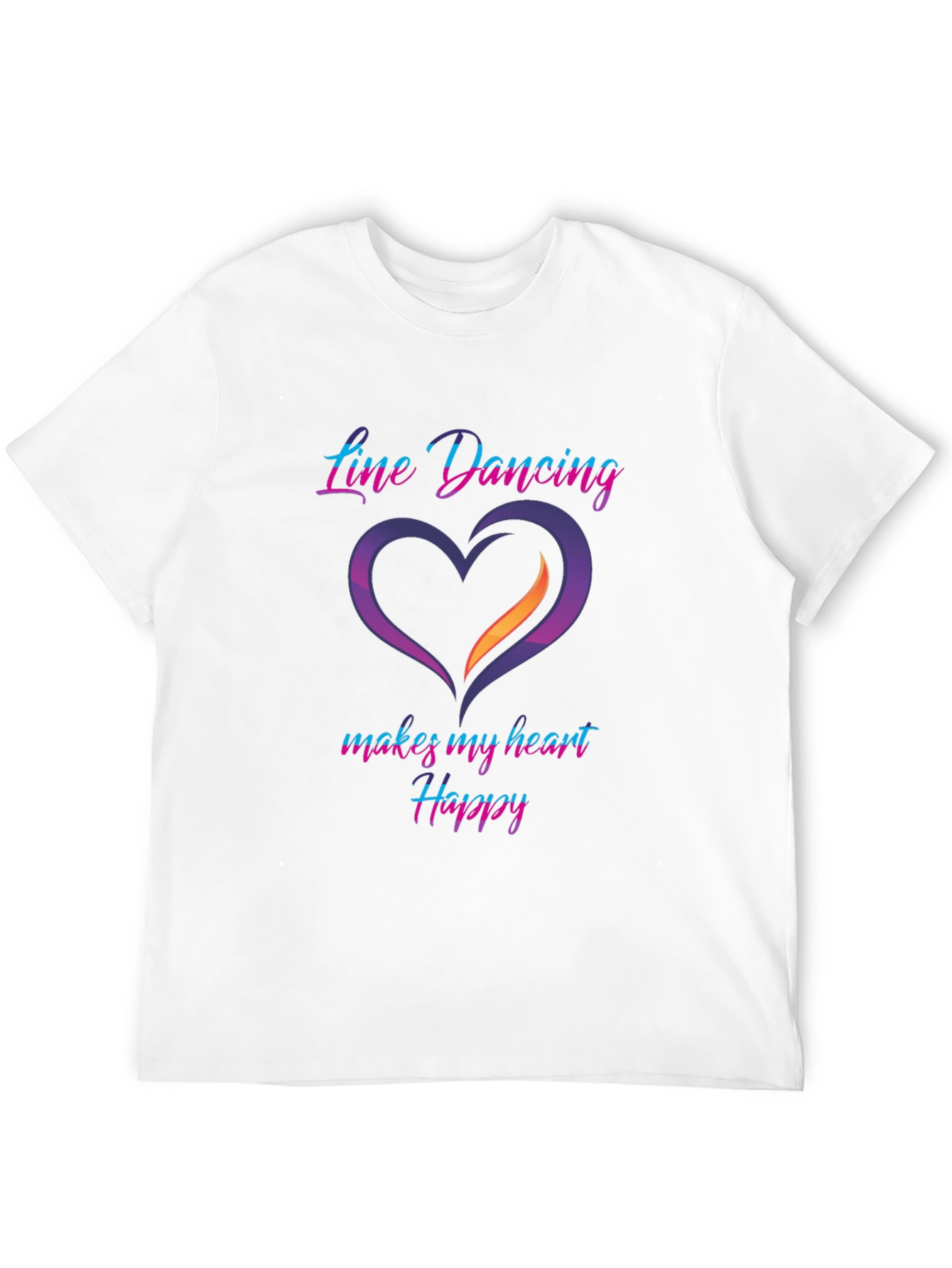 Line Dancing Heart T-Shirt