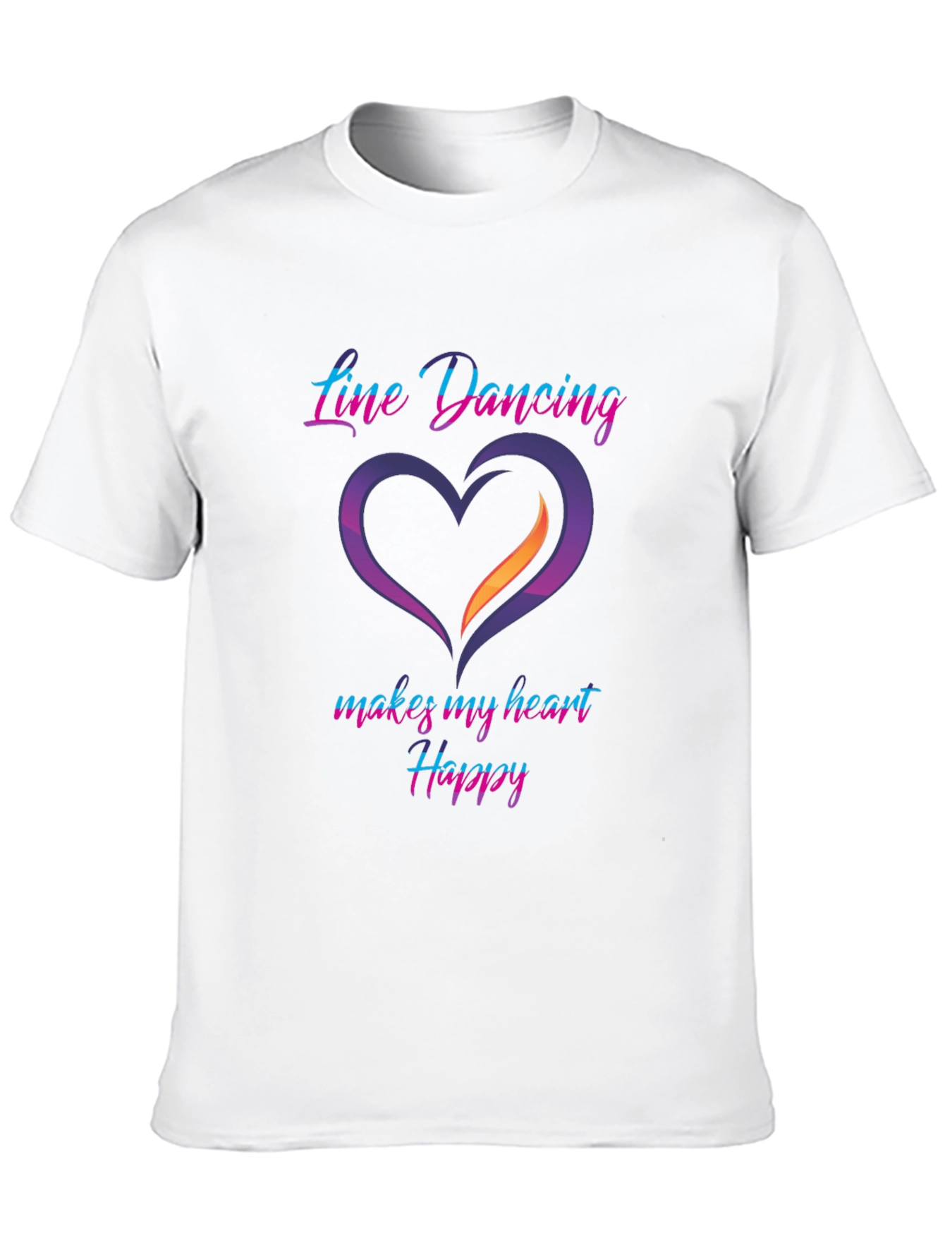 Line Dancing Heart T-Shirt