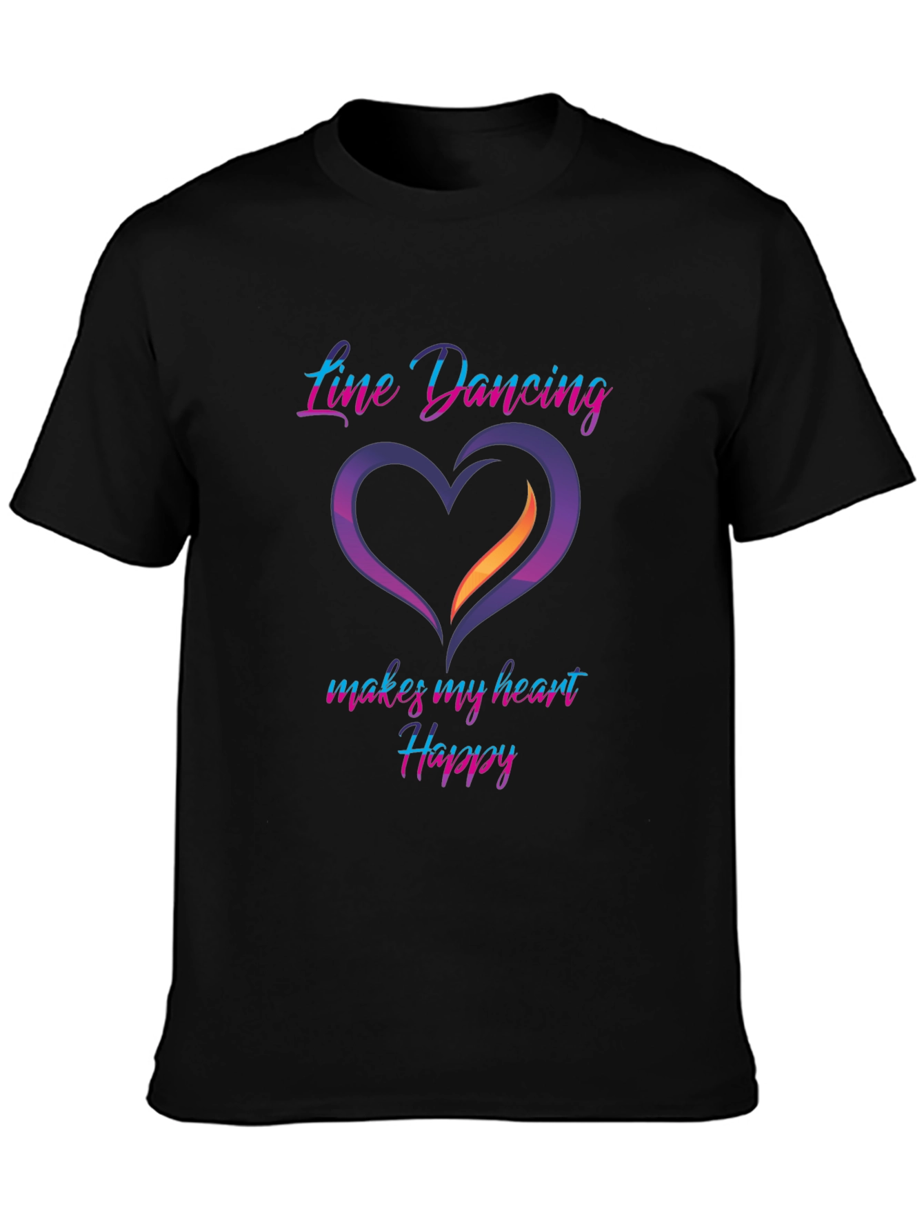 Line Dancing Heart T-Shirt