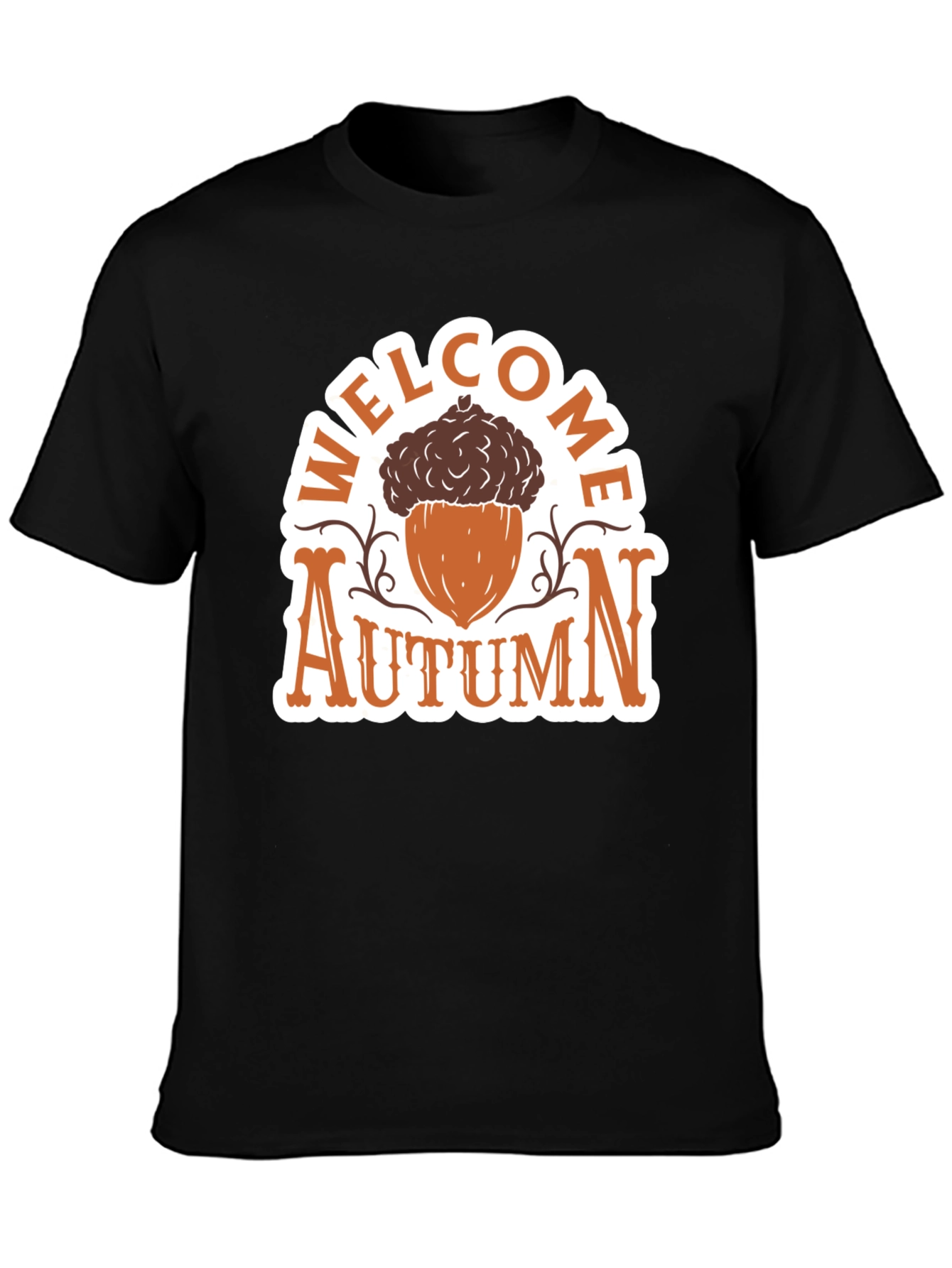 Welcome Autumn Graphic Tee - Fall Season Style