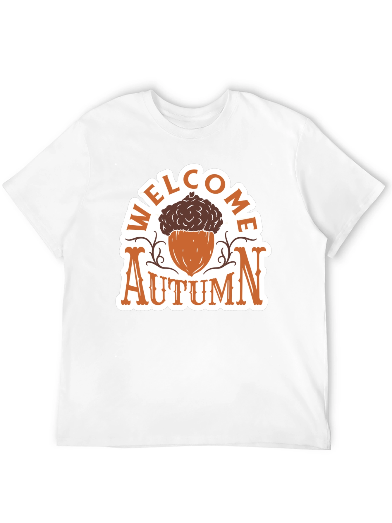 Welcome Autumn Graphic Tee - Fall Season Style