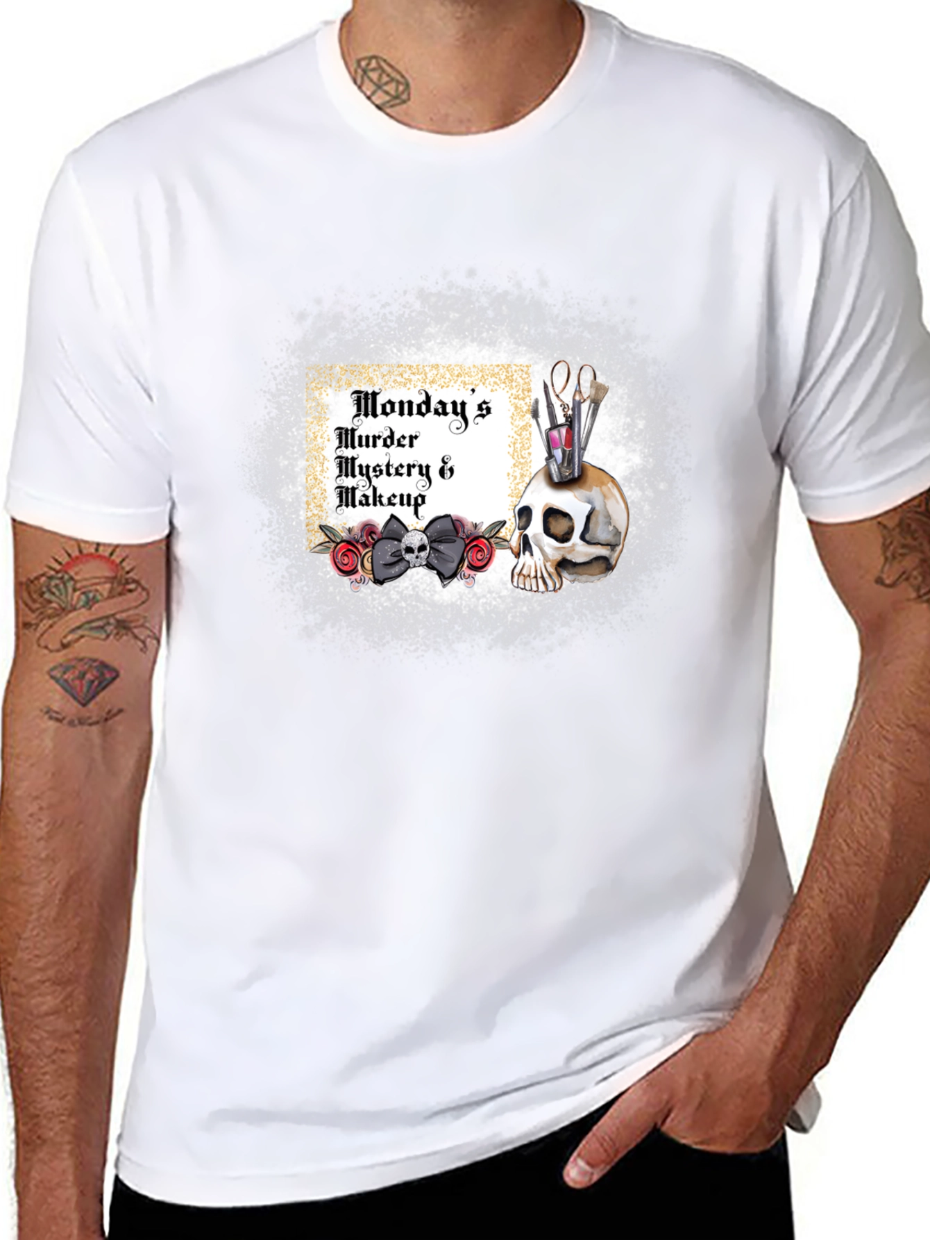 Mondays Murder Mystery & Makeup T-Shirt