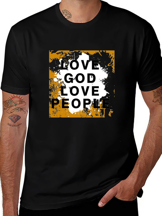 Love God Love People Graphic Tee