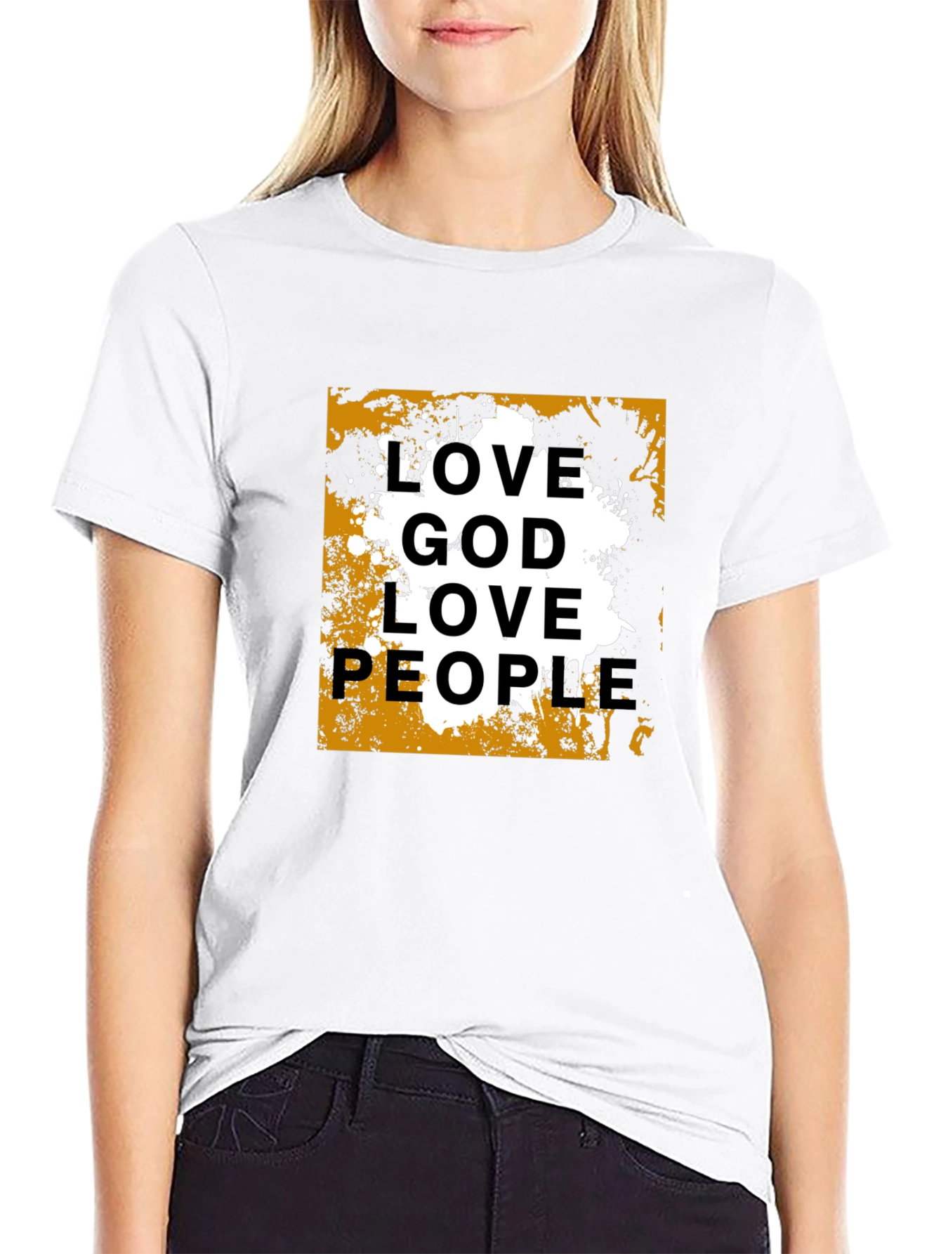 Love God Love People Graphic Tee