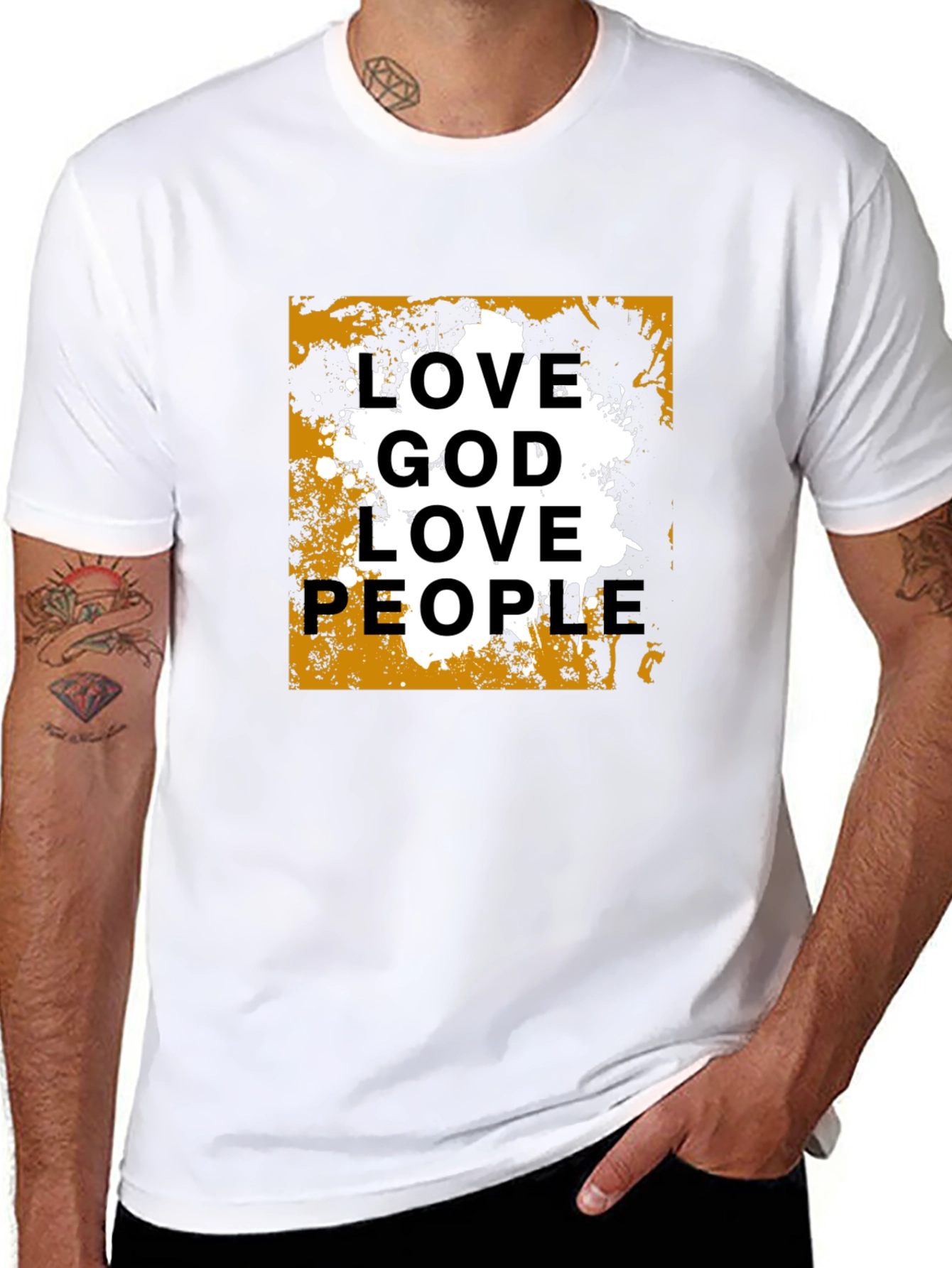 Love God Love People Graphic Tee
