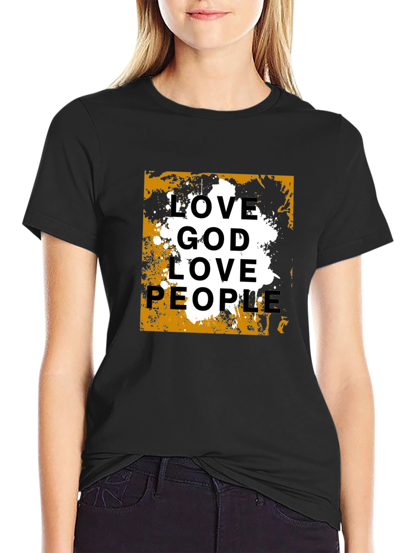 Love God Love People Graphic Tee