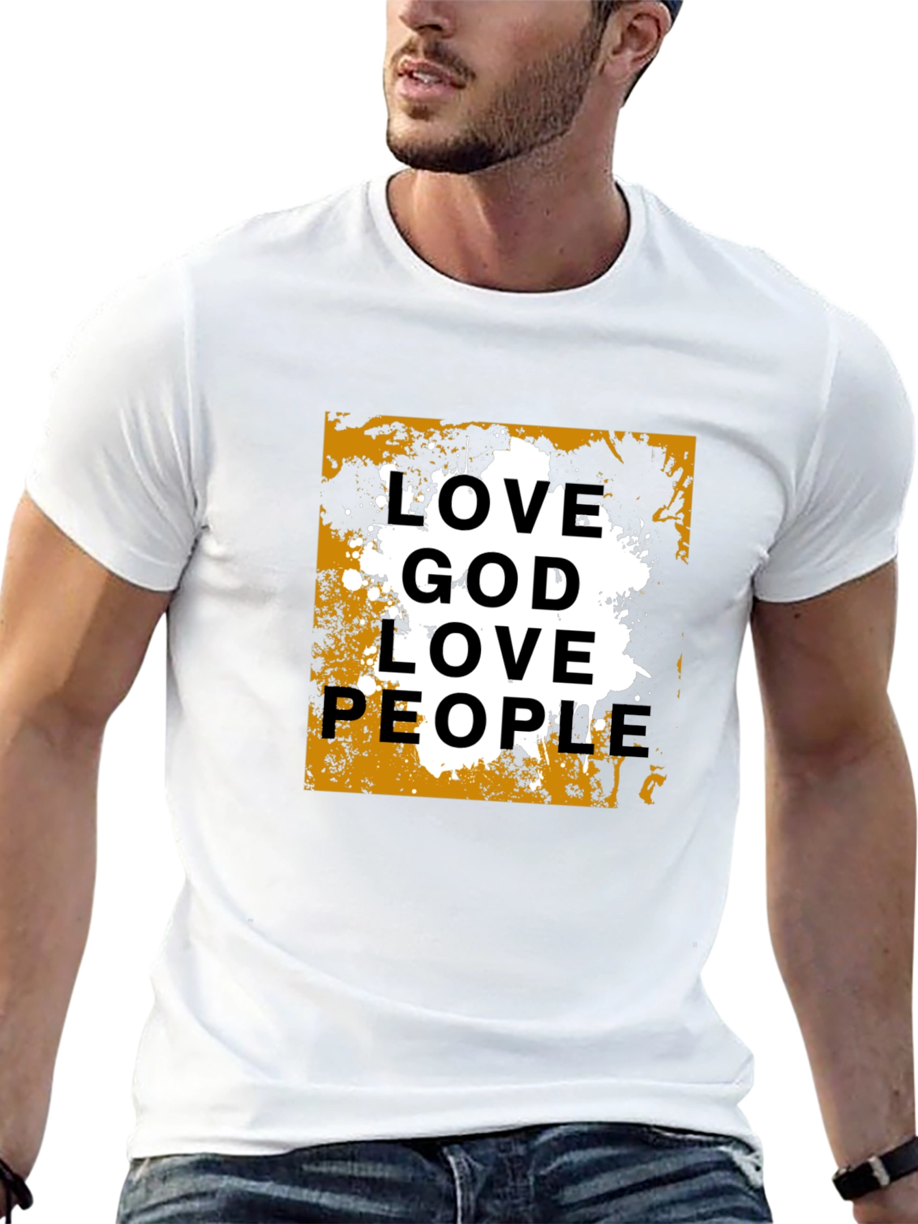 Love God Love People Graphic Tee