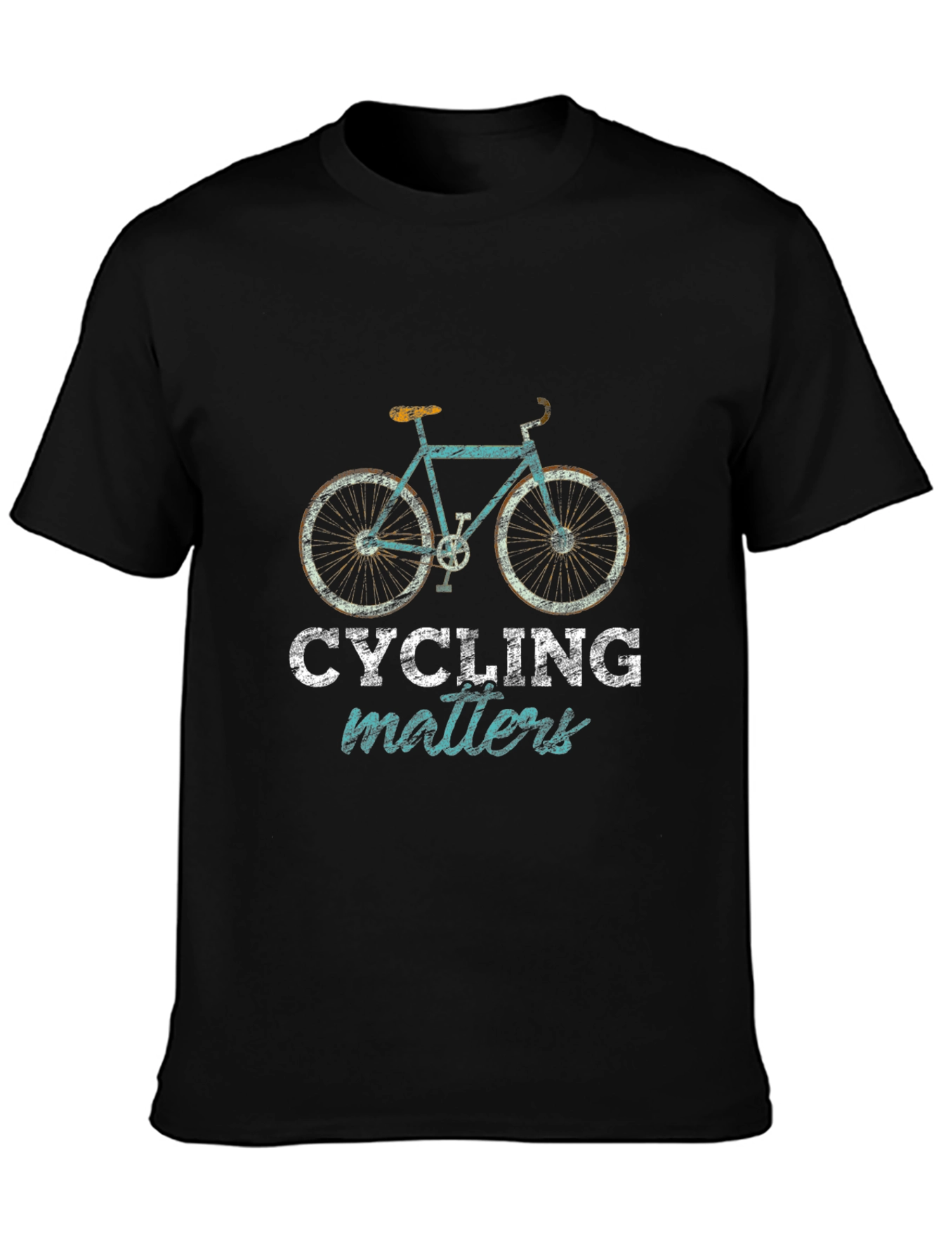 Cycling Matters Graphic Tee - Black