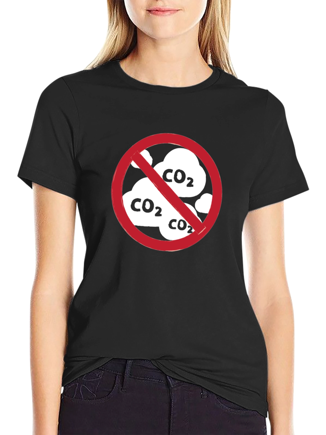 No CO2 T-Shirt - Environmental Awareness Tee