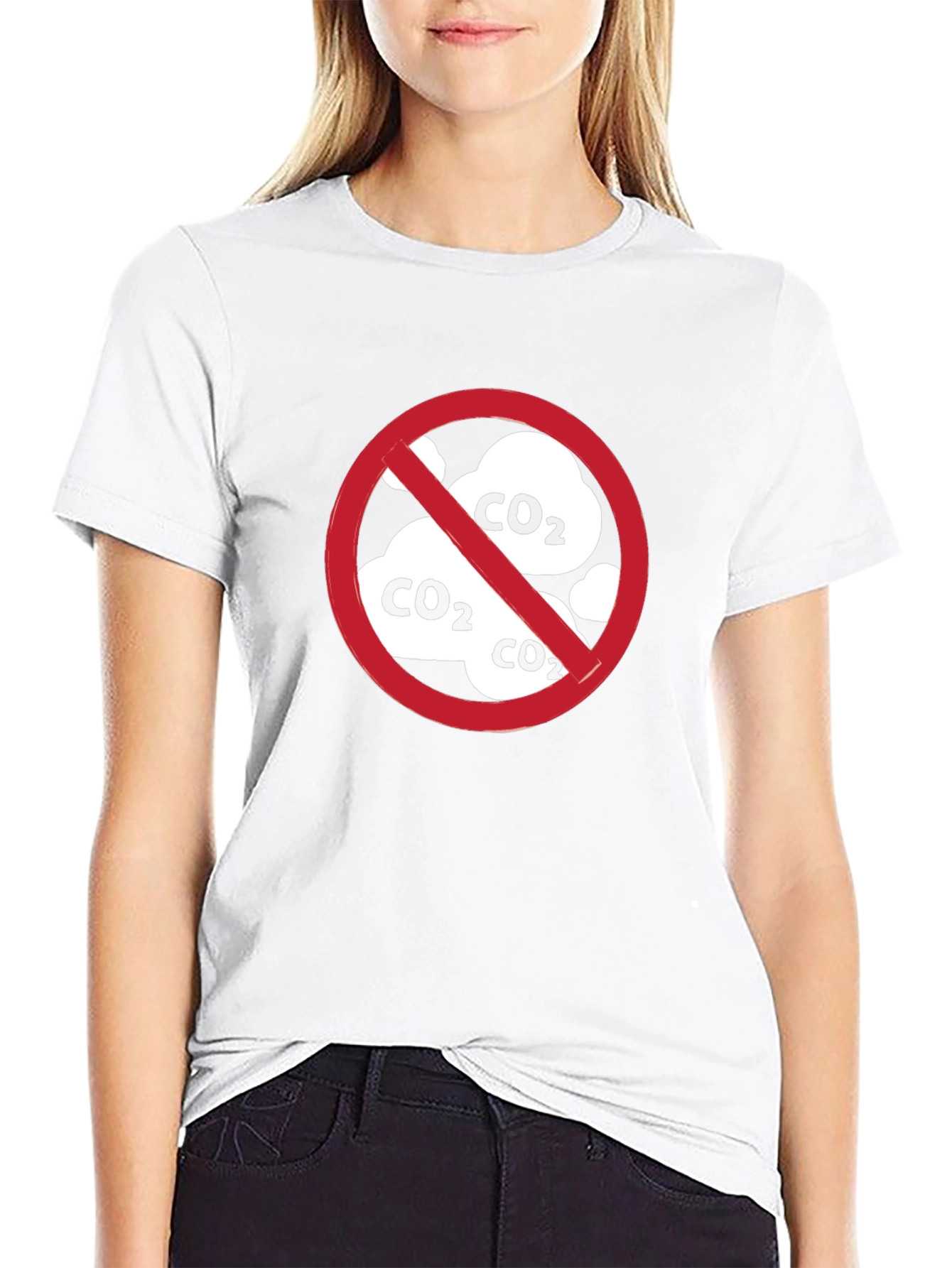 No CO2 T-Shirt - Environmental Awareness Tee