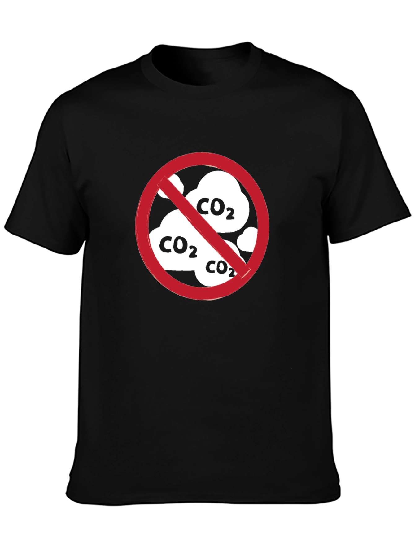 No CO2 T-Shirt - Environmental Awareness Tee