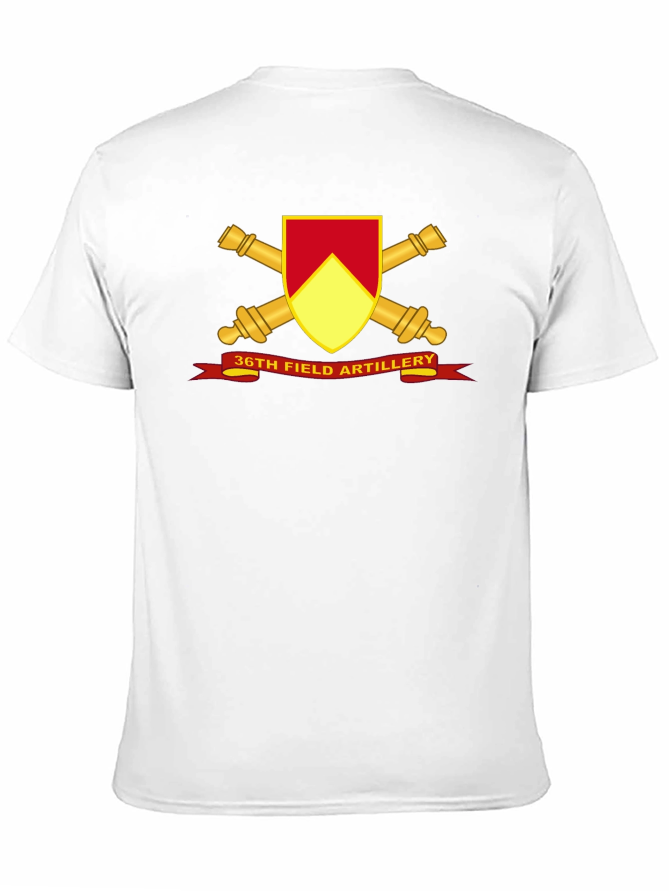 36th Field Artillery Black T-Shirt