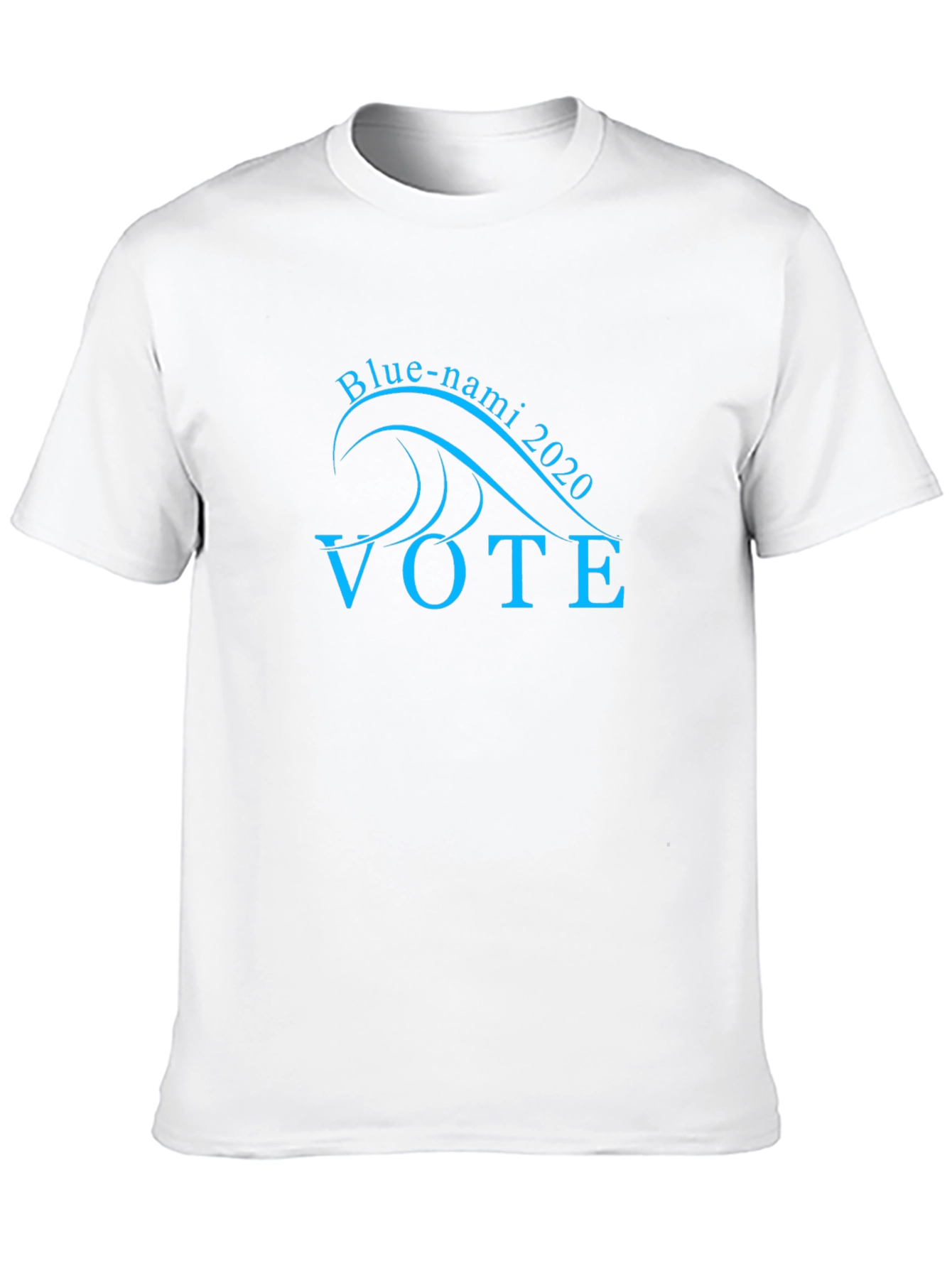 Blue-nami Vote 2020 Black T-Shirt
