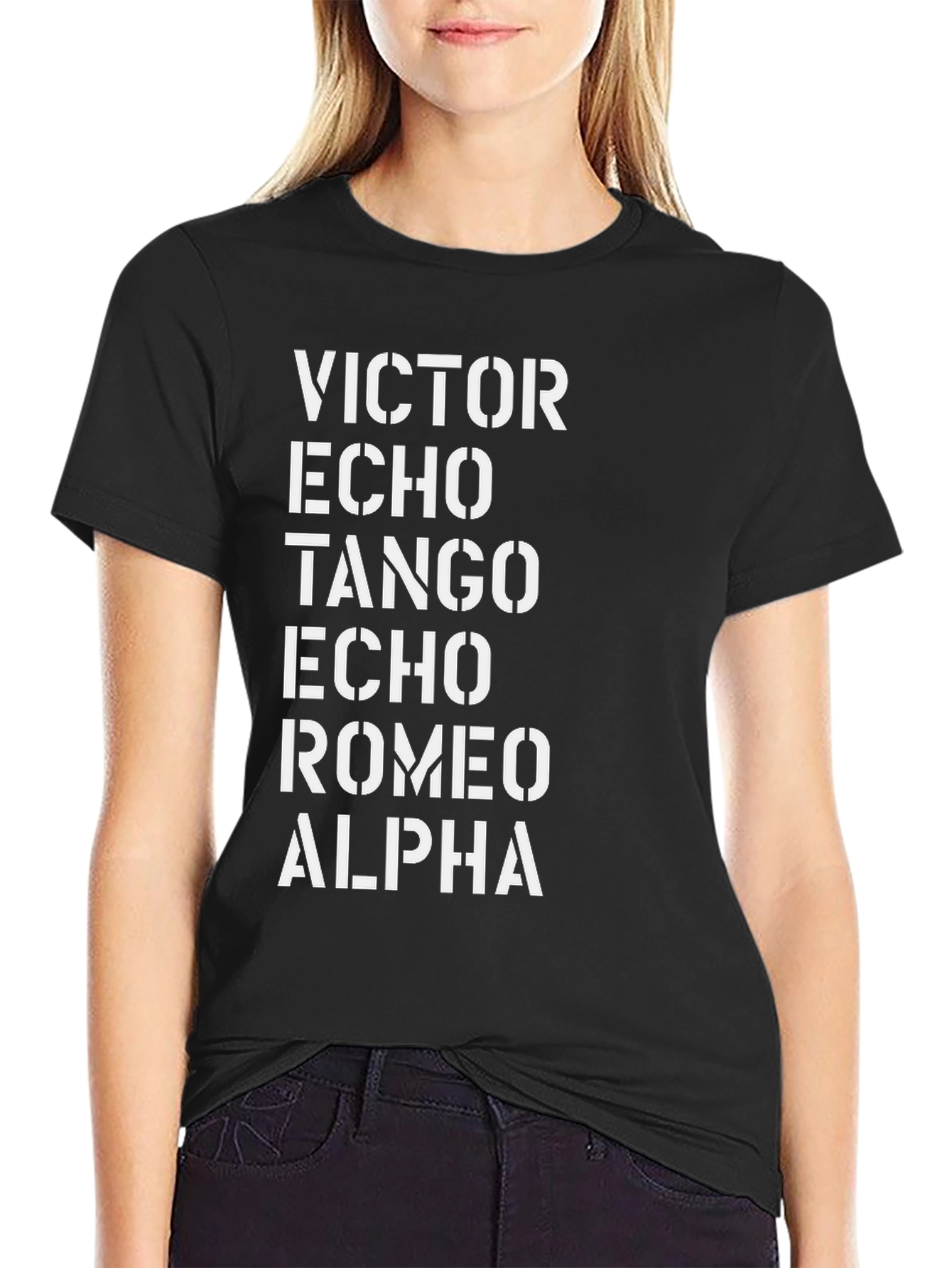 V.E.T.E.R.A. T-Shirt - Military Alphabet Design