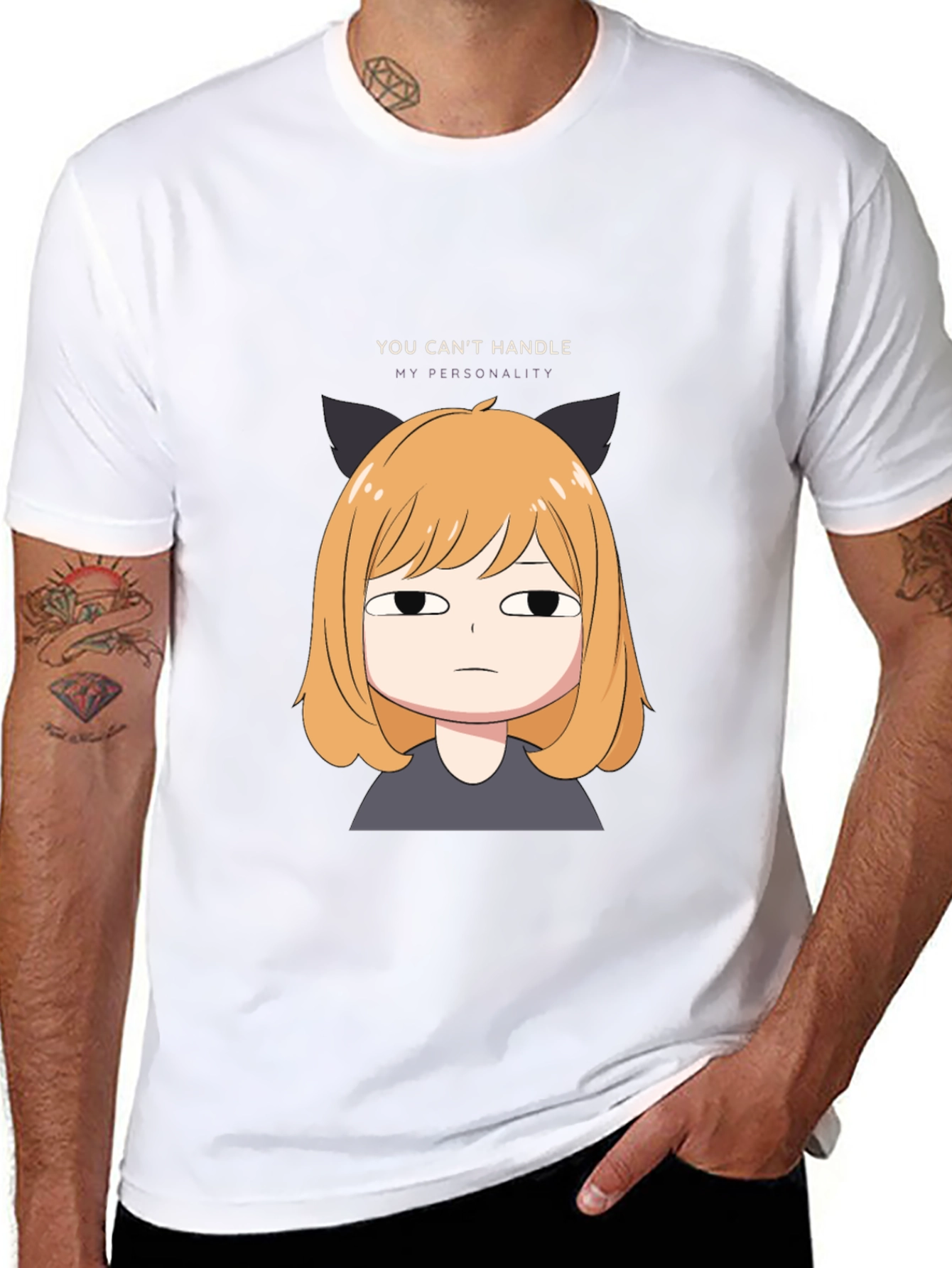 Sarcastic Anime Girl T-Shirt