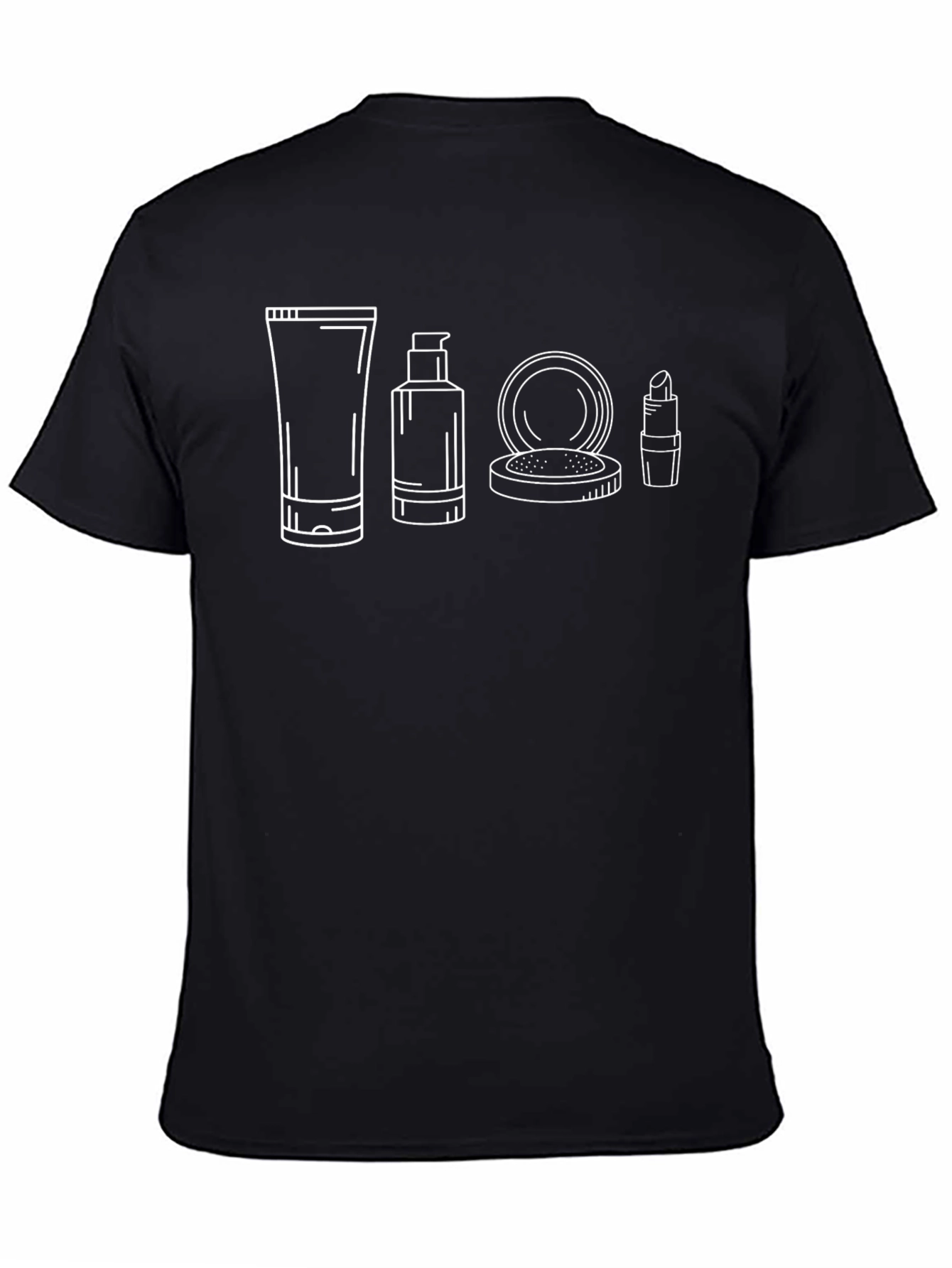 Cosmetic Icons Graphic T-Shirt