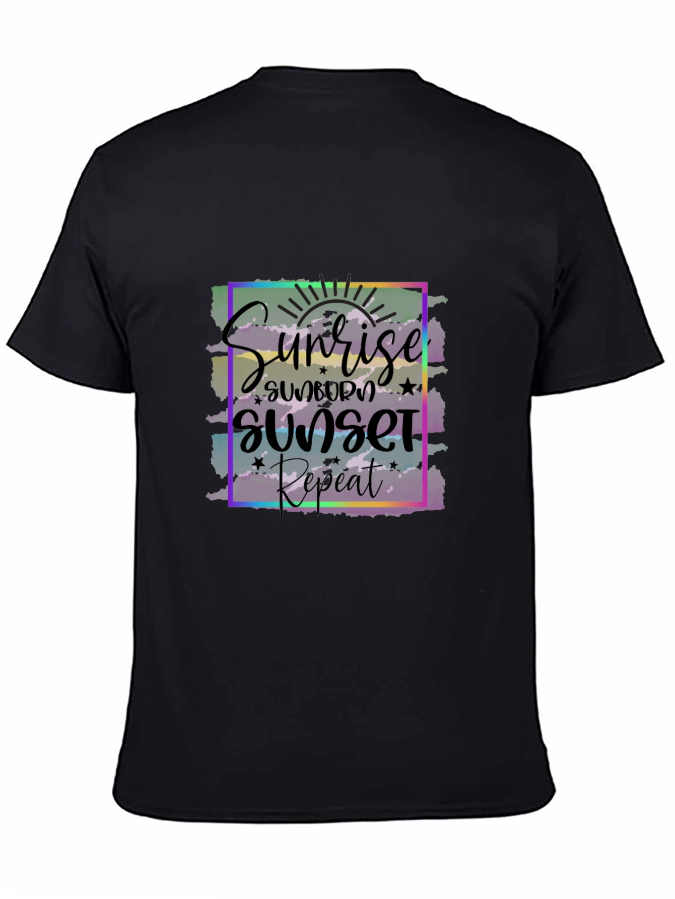 Sunrise Sunset Repeat Graphic Tee