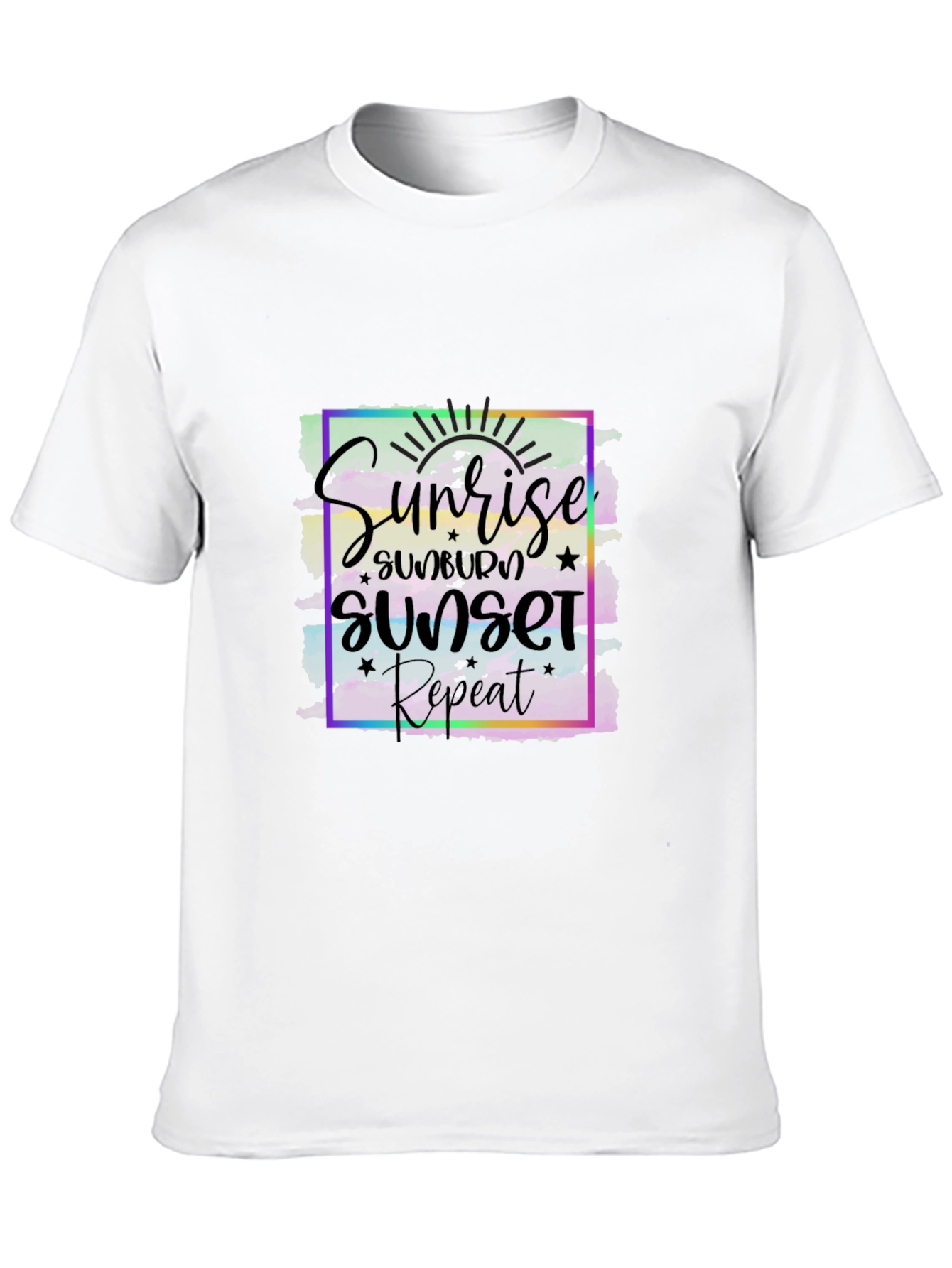 Sunrise Sunset Repeat Graphic Tee