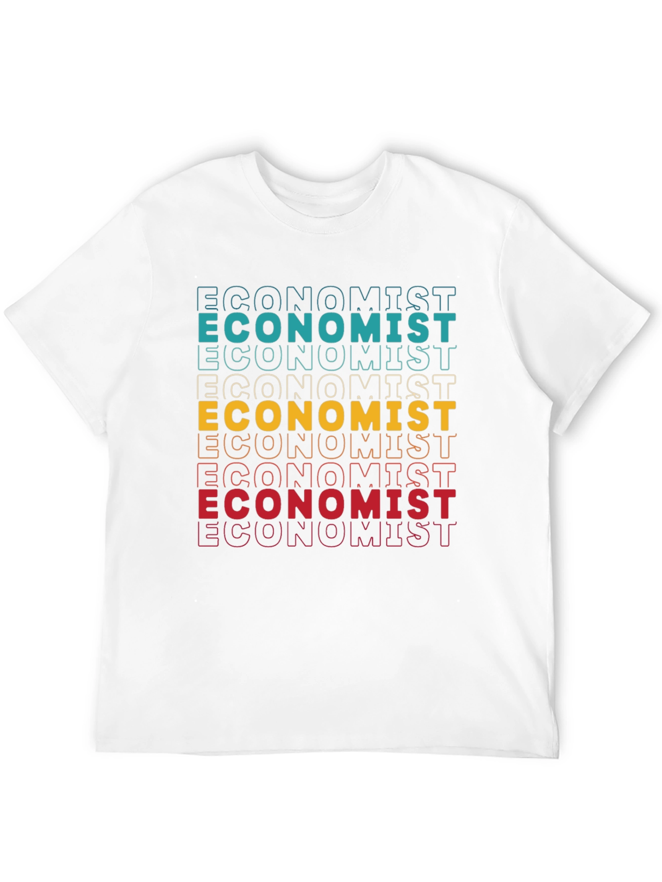 Economist Retro Graphic T-Shirt - Trendy Tee